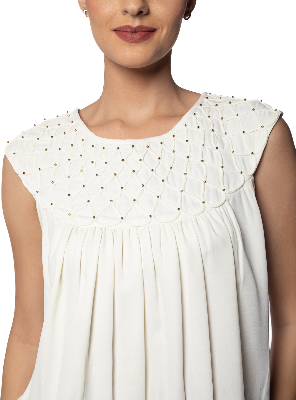 Jewel Neck Top