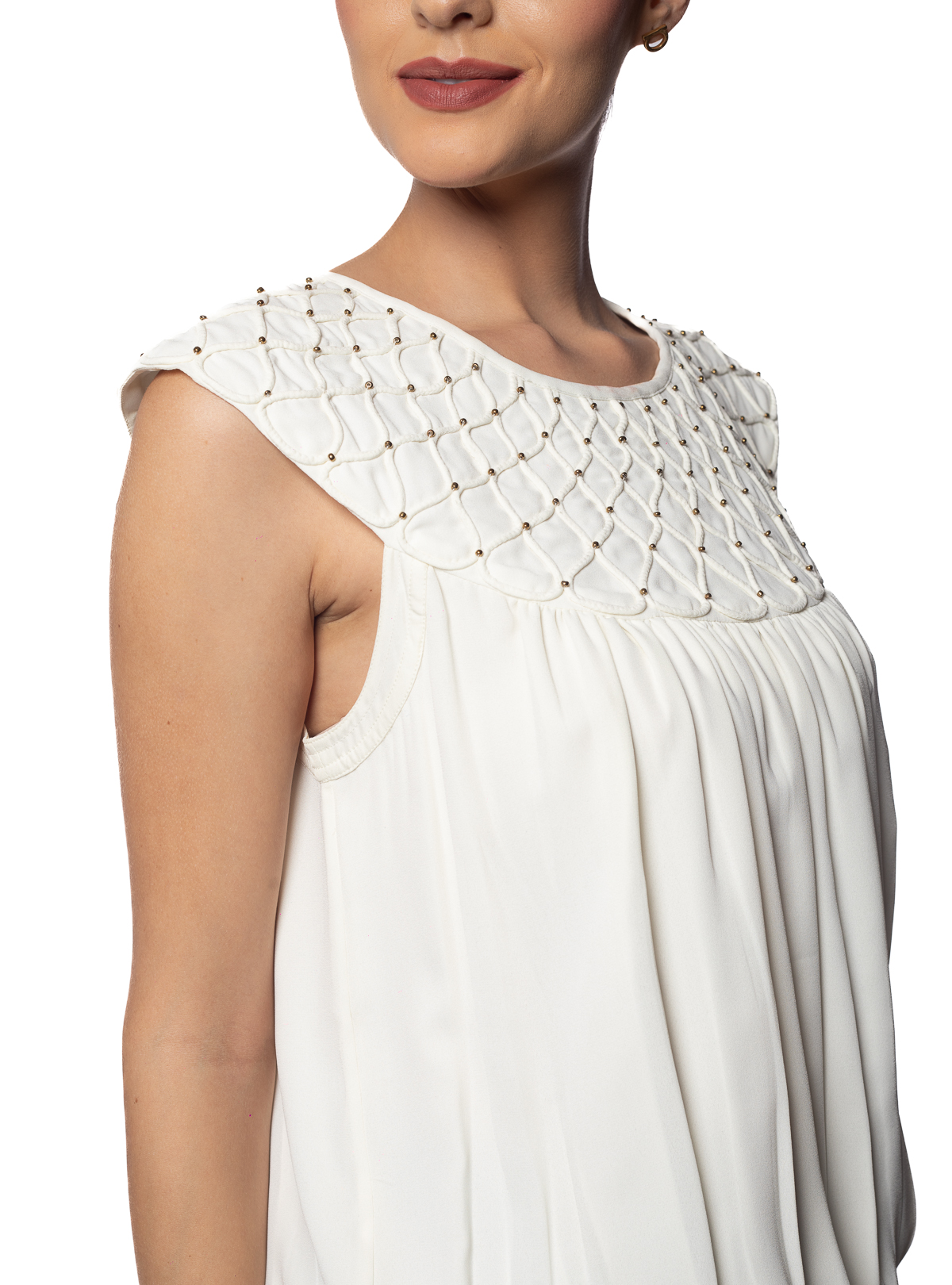 Jewel Neck Top