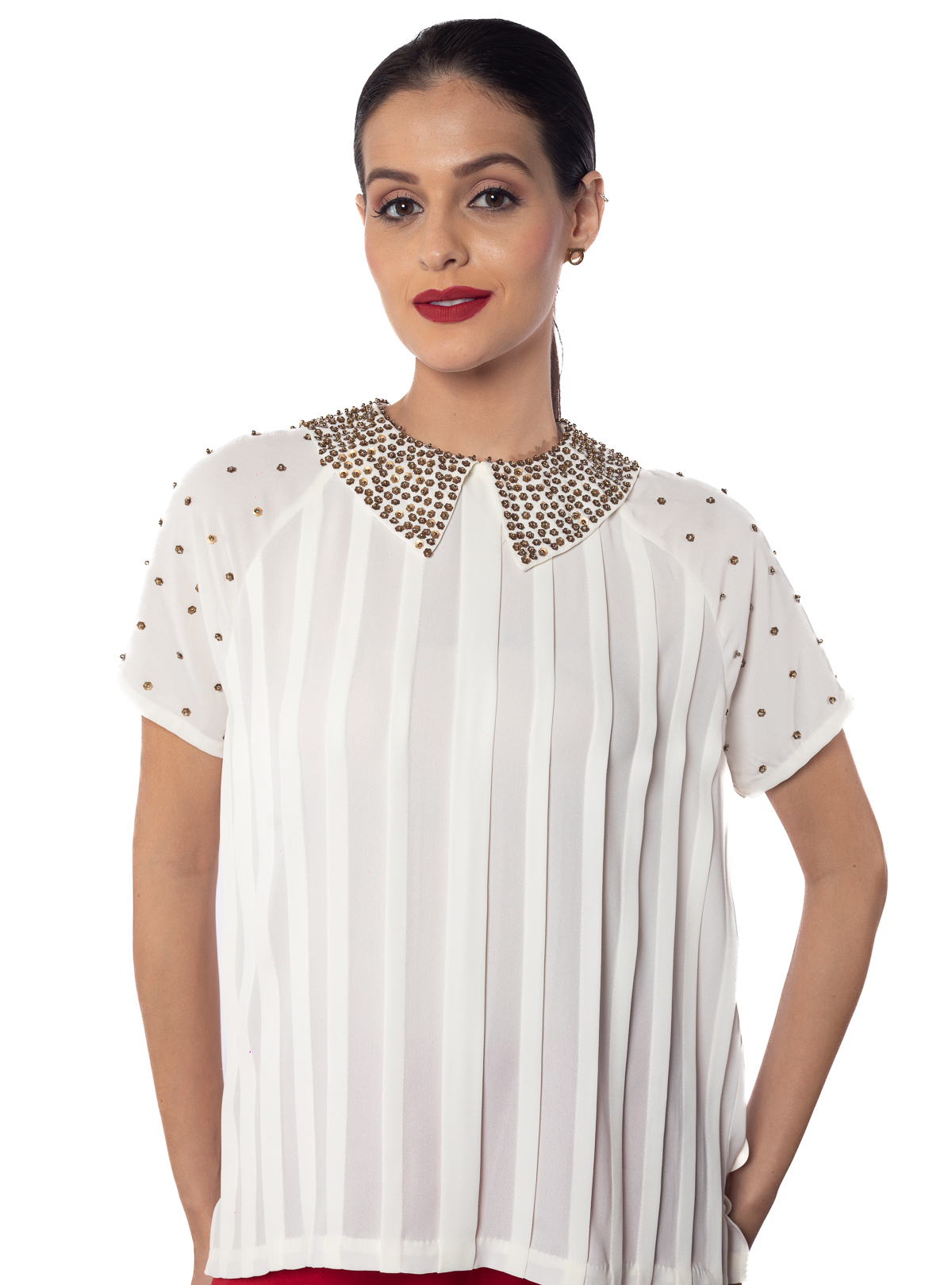 Jil Embellished Top