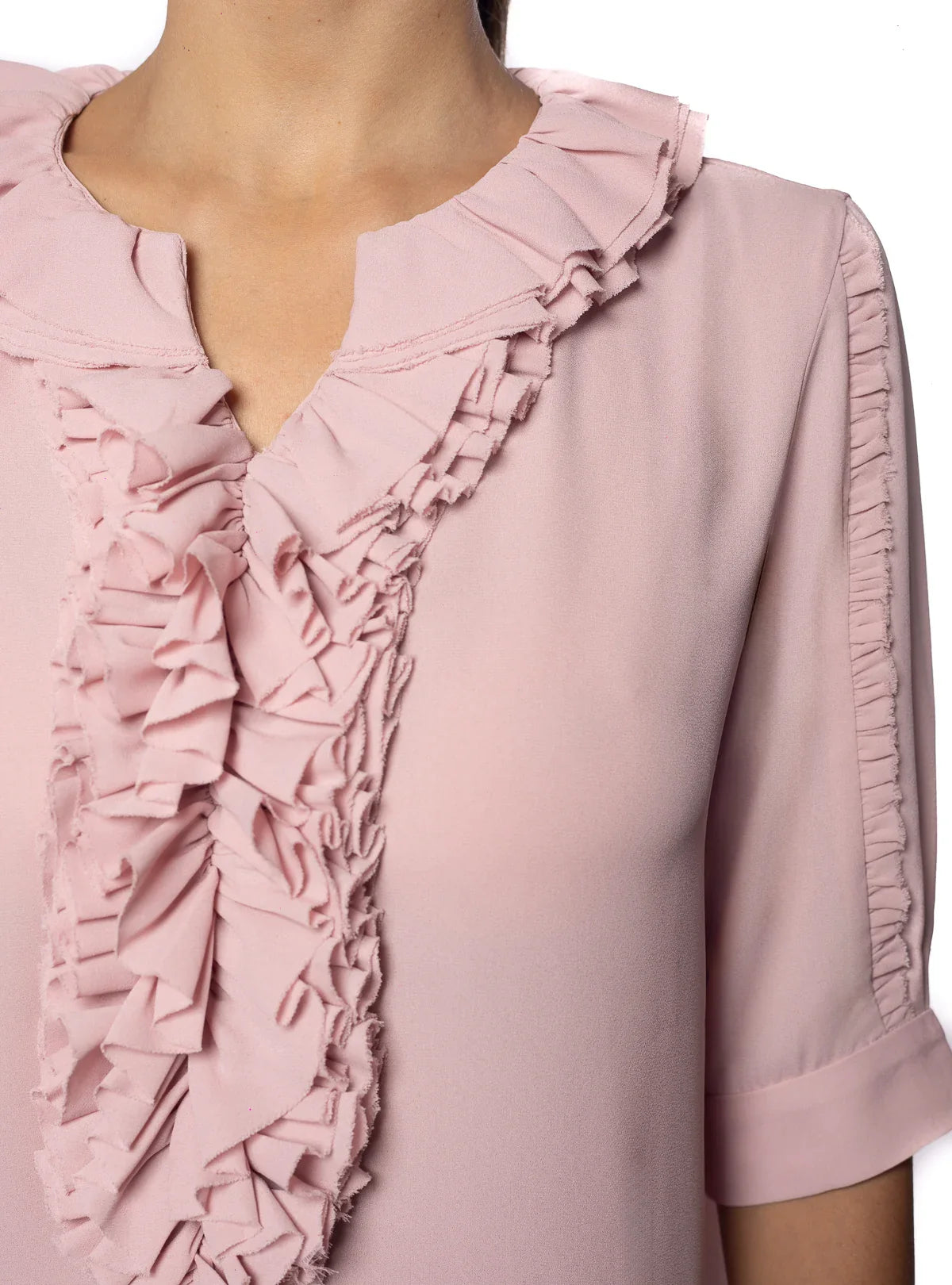 Drew Ruffle Top