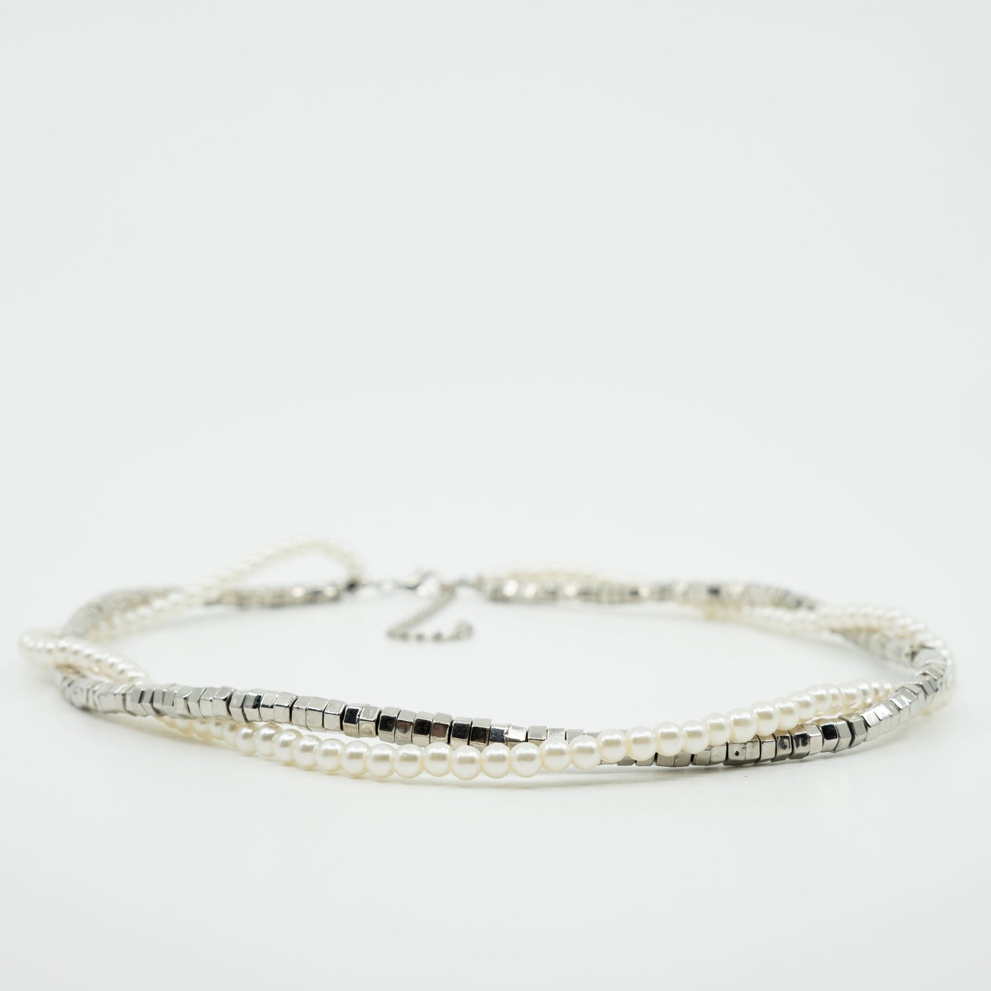 Sterling Ivory Layered Necklace