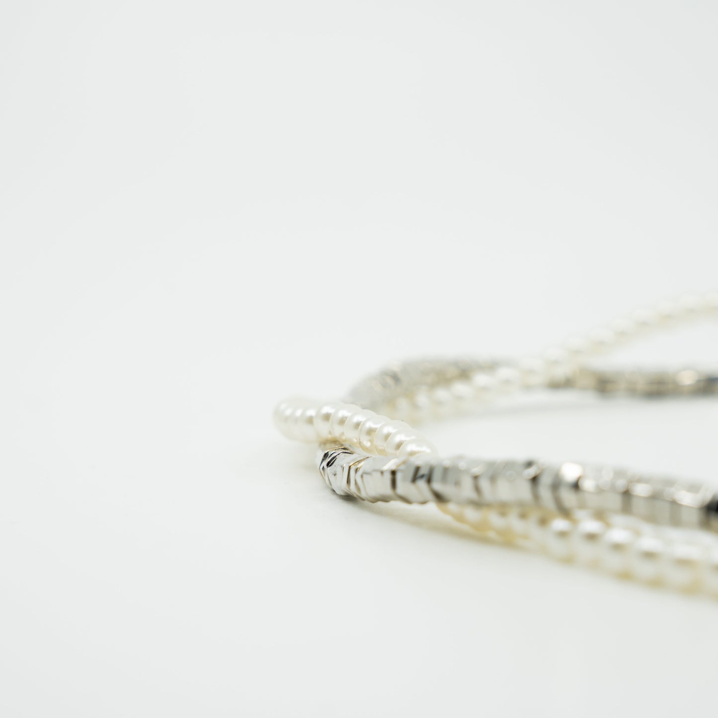 Sterling Ivory Layered Necklace