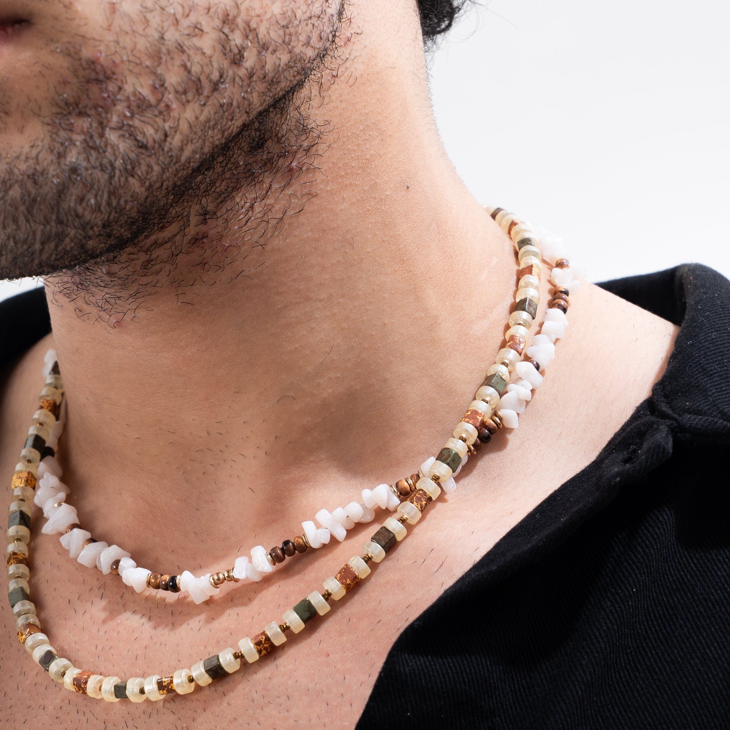 Timeless Tide Beaded Necklace