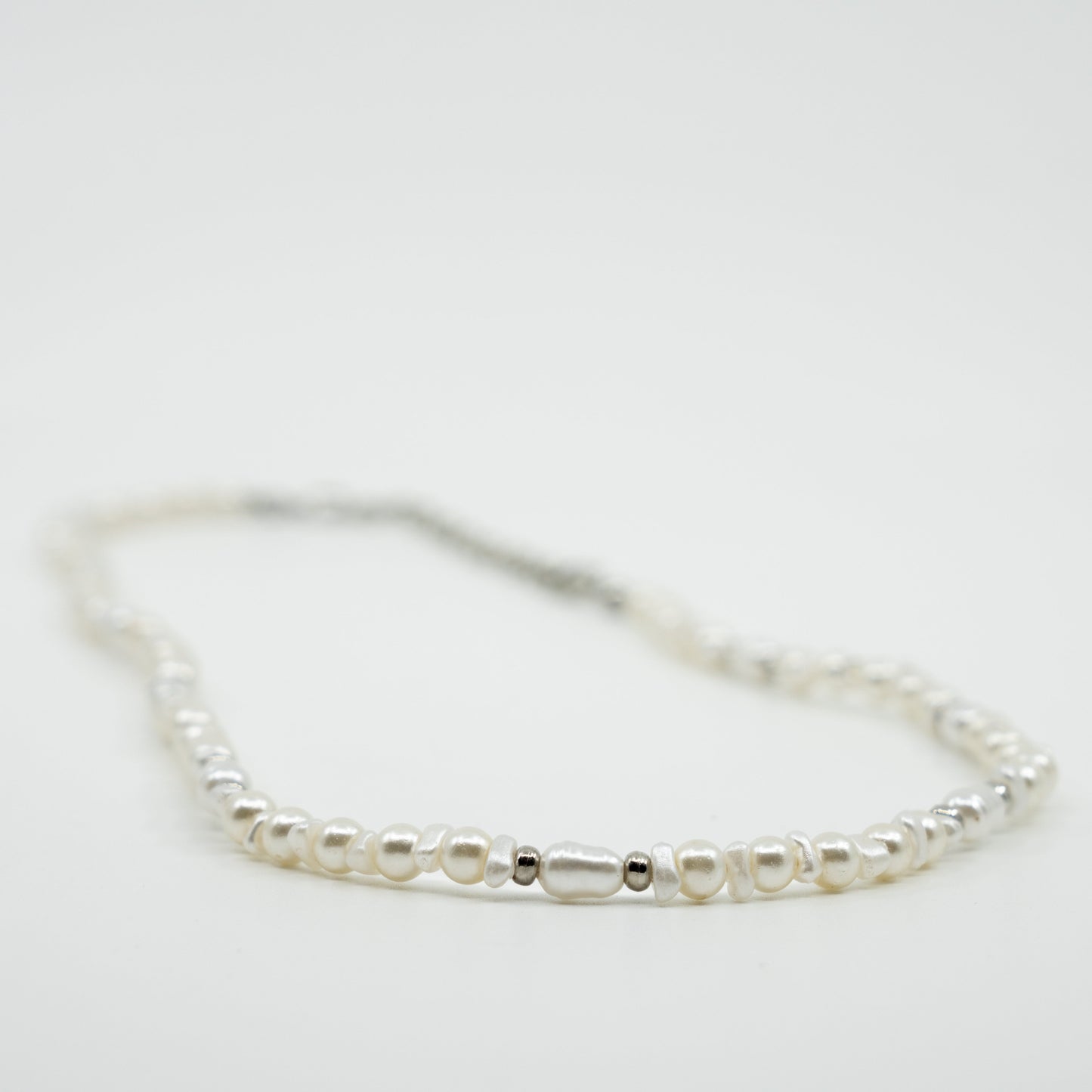 Midnight Pearl Layered Necklace