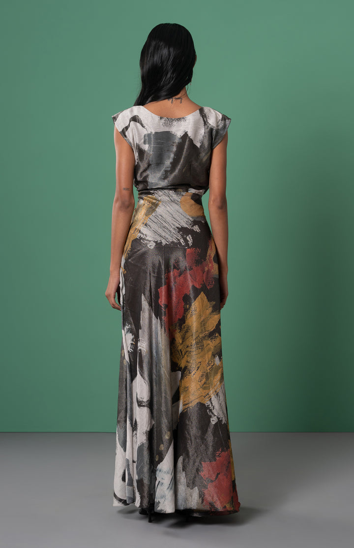 Ecru Fitted Dress