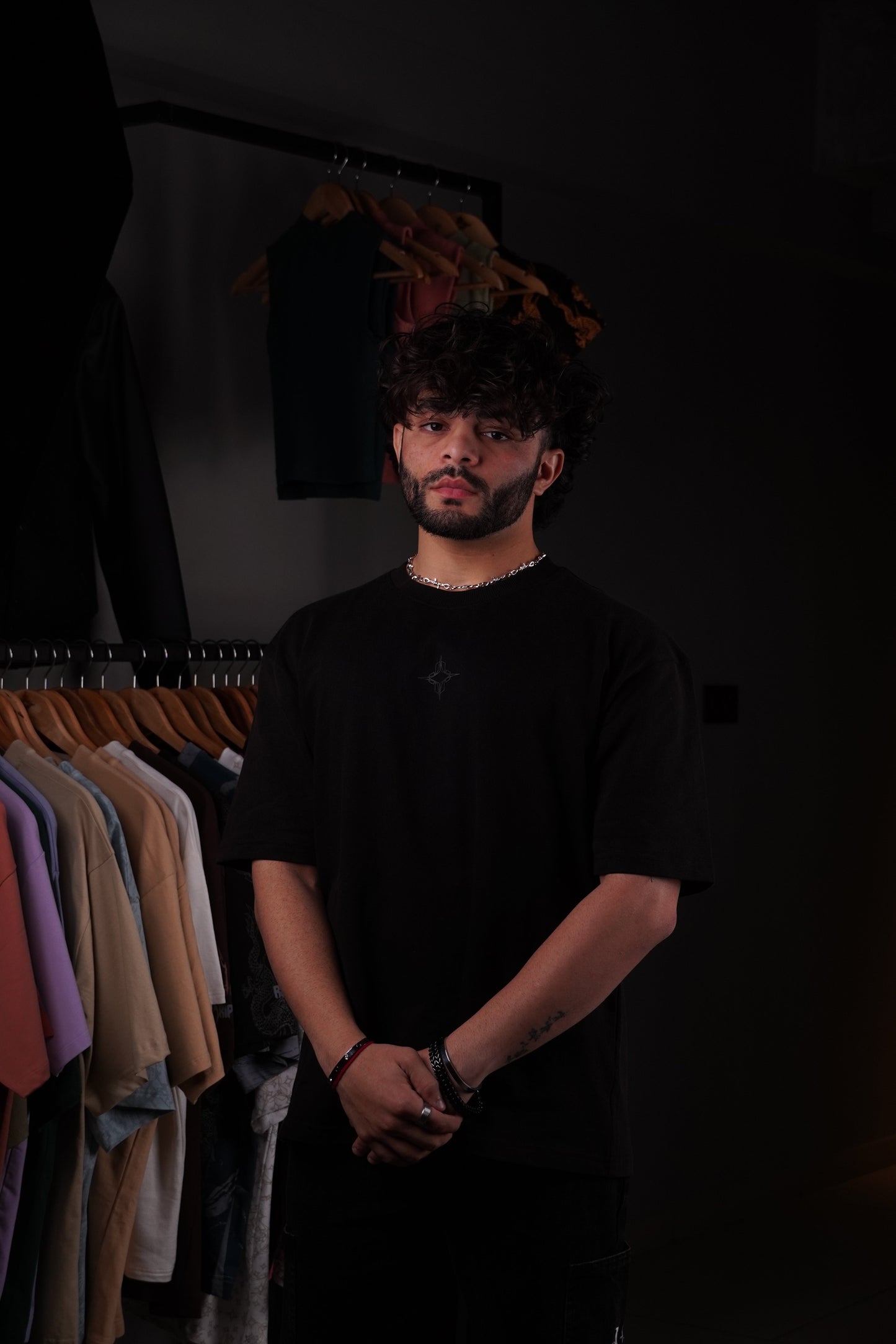 Black vintage tee