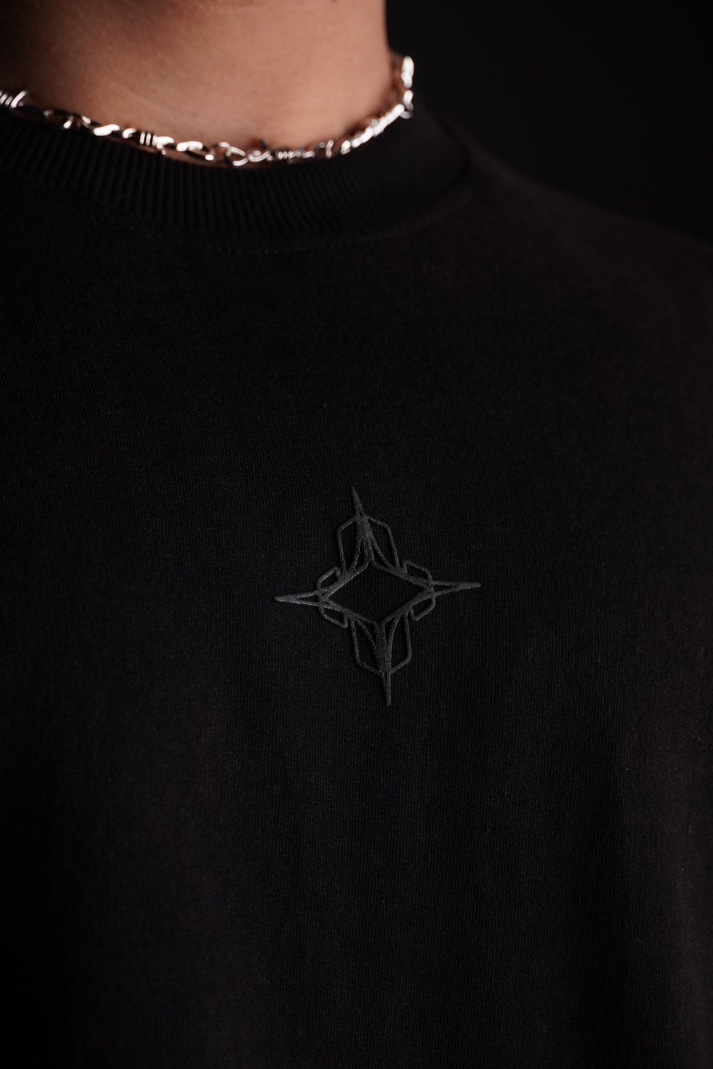 Black vintage tee