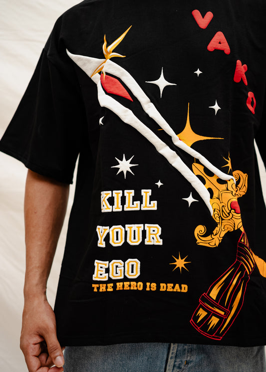 Unisex Kill Your Ego Black T-Shirt