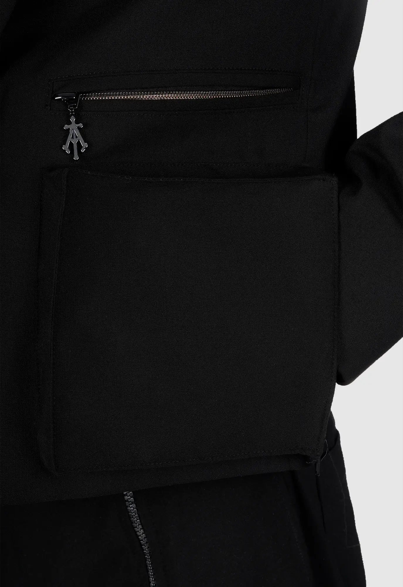 Detachable Cotton Zip Pants