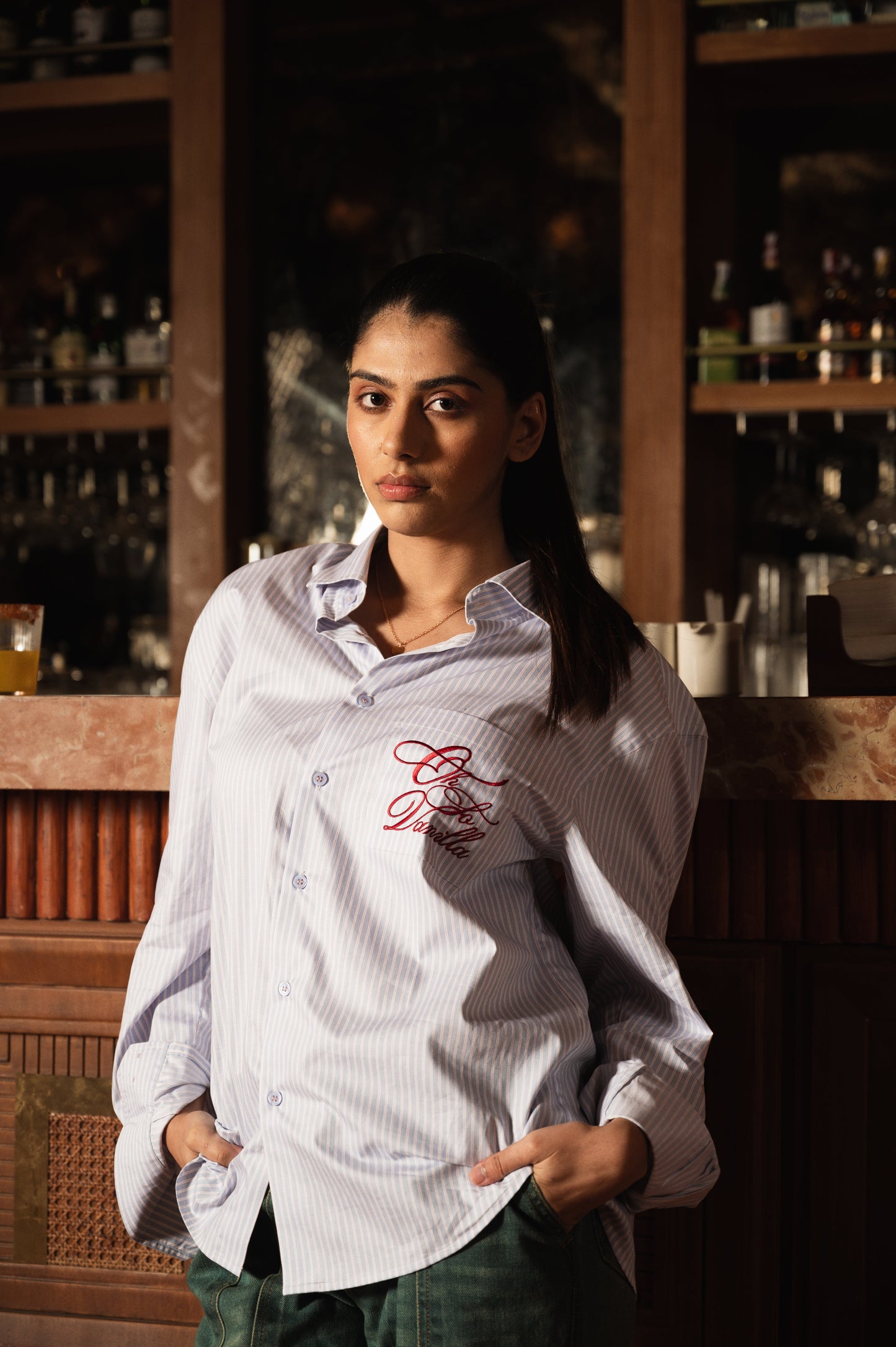 French Vanilla Shirt in Blue