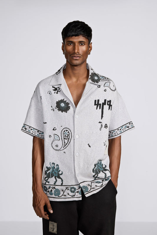 Raat ki Rani' Handmade Shirt