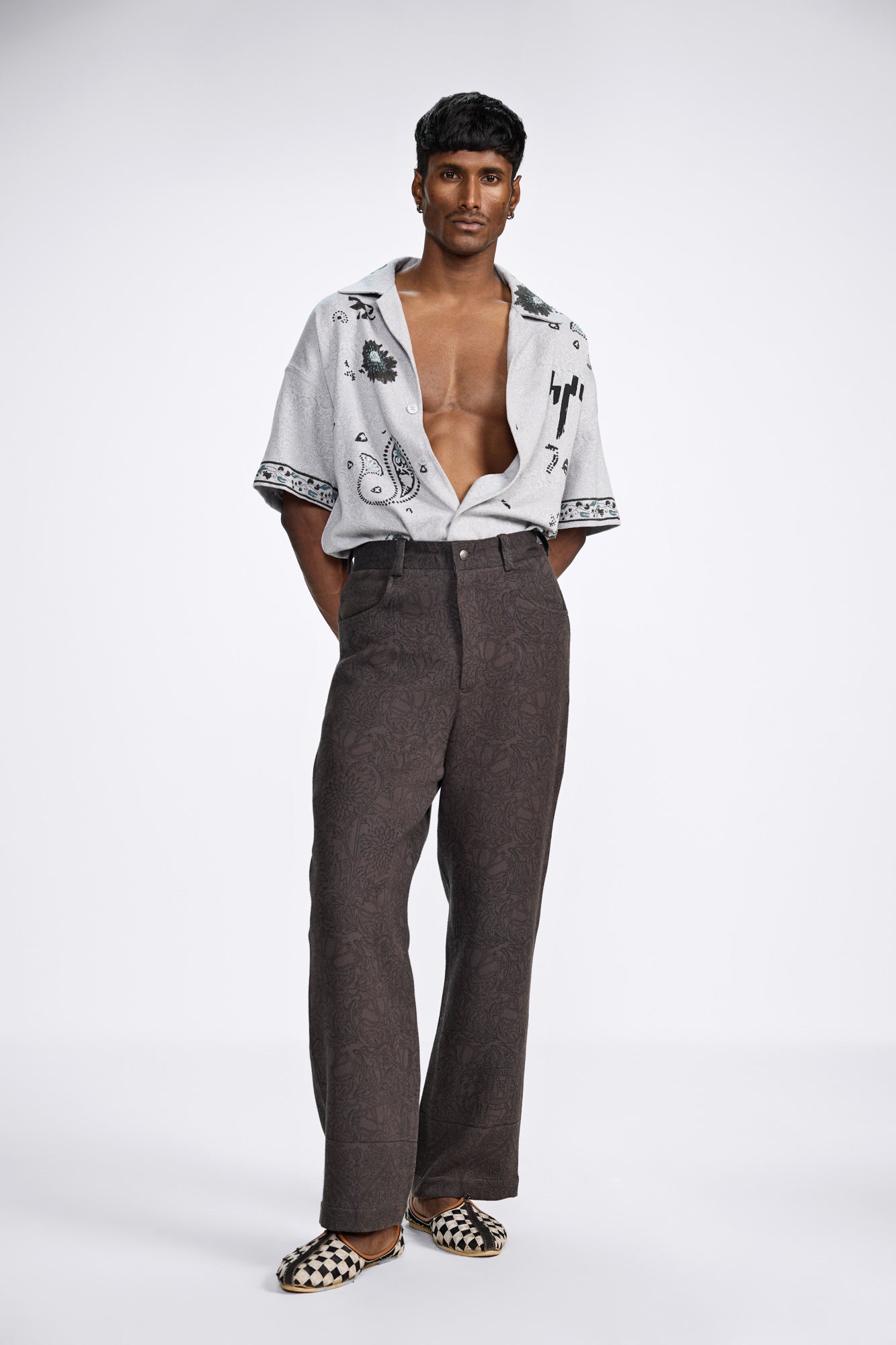 Raat ki Rani' Handmade Shirt