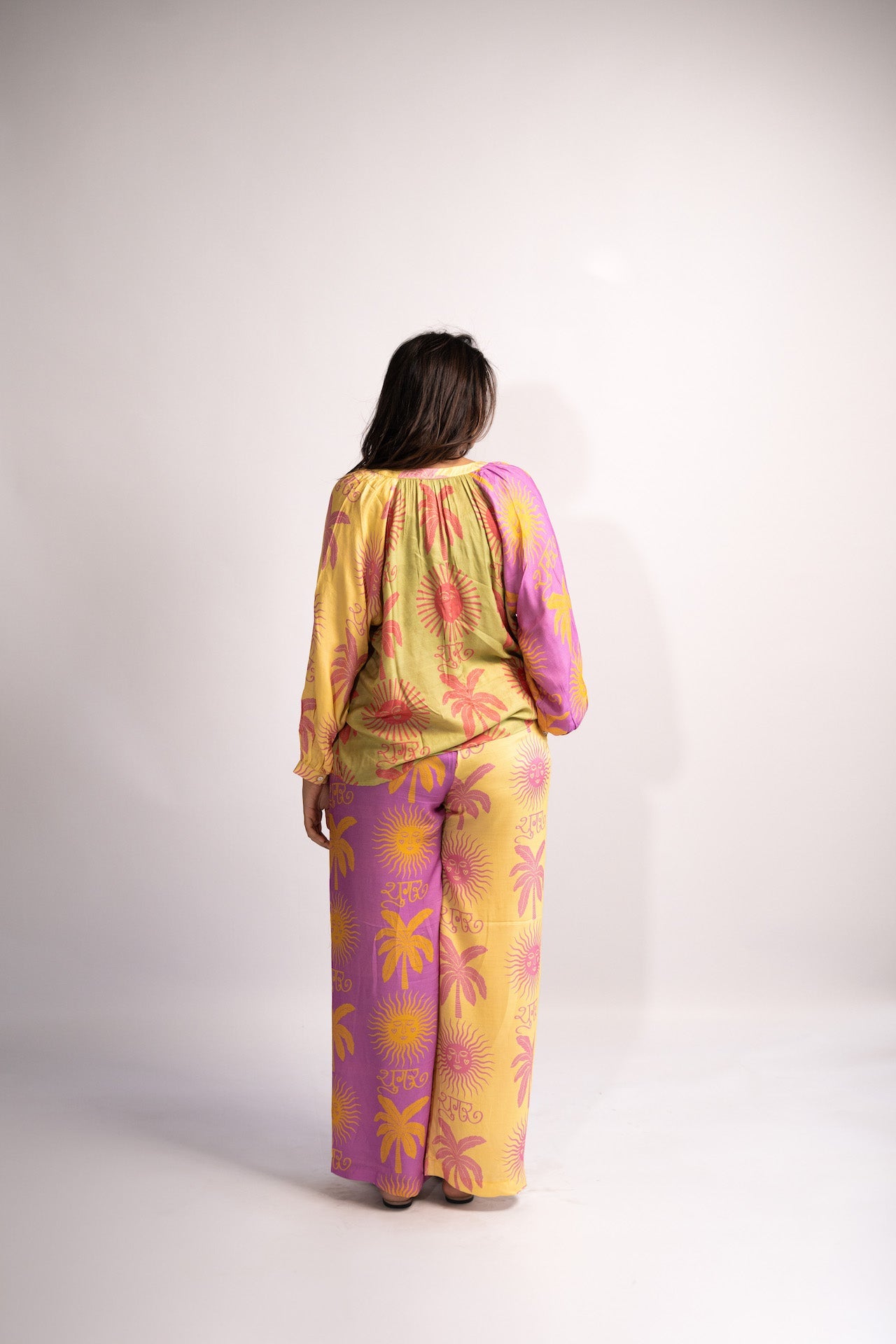 Sugar sun balloon sleeve top + Pants
