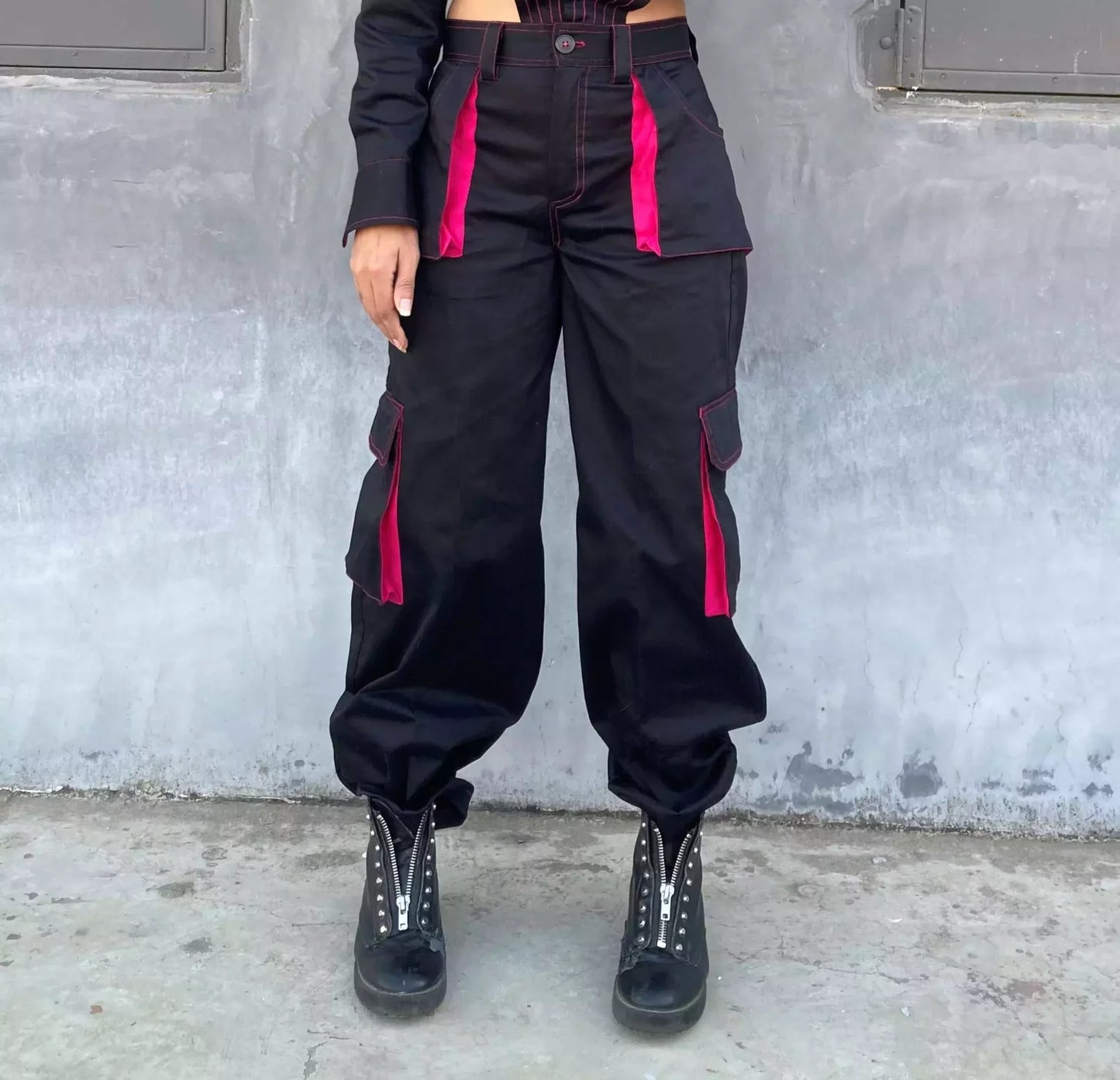 kid's river black jacket-pants set