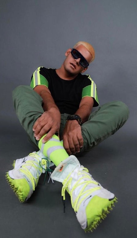 Unisex PVC Sleeve Reflective Tshirt