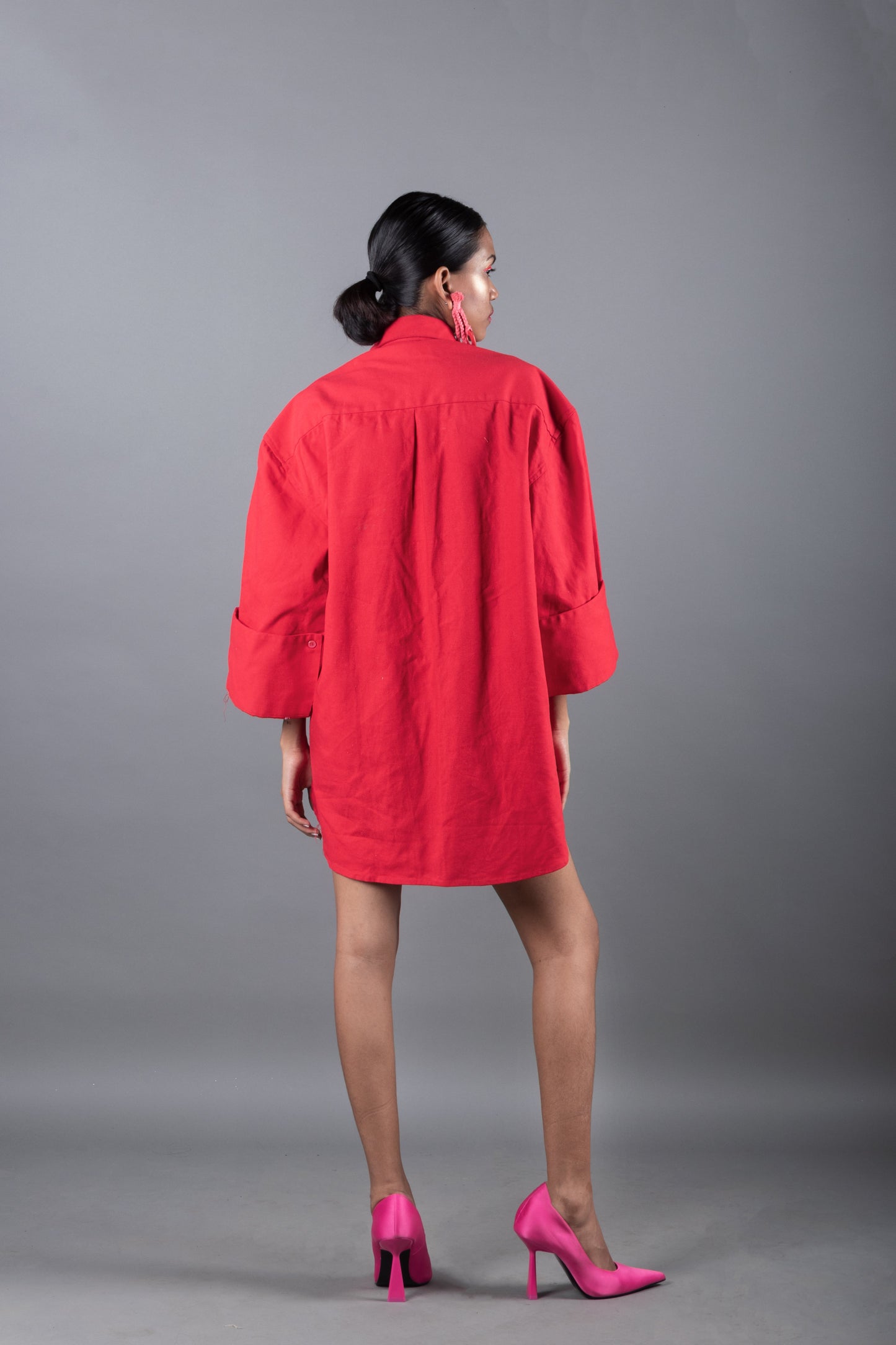 VOLCANIC ERUPTION DRESS