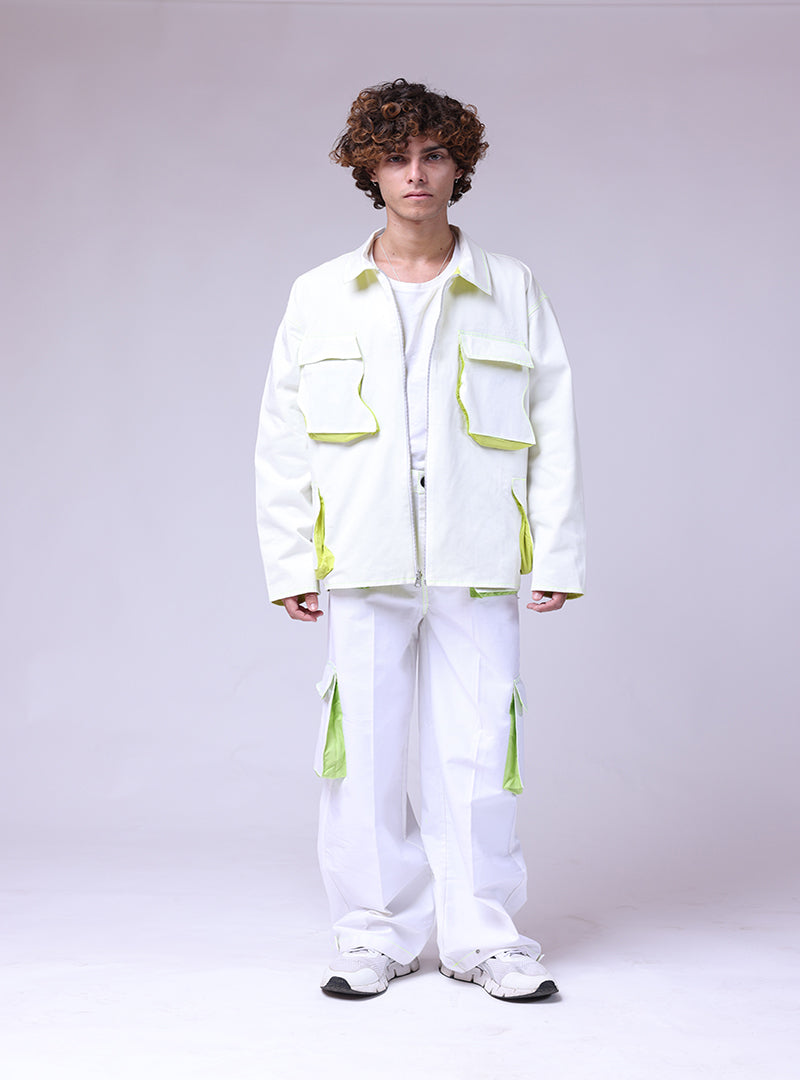 kid's river jacket white