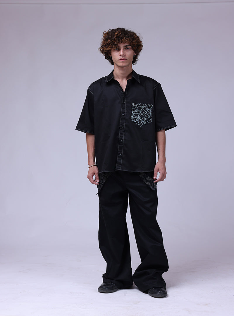 jaal shirt black
