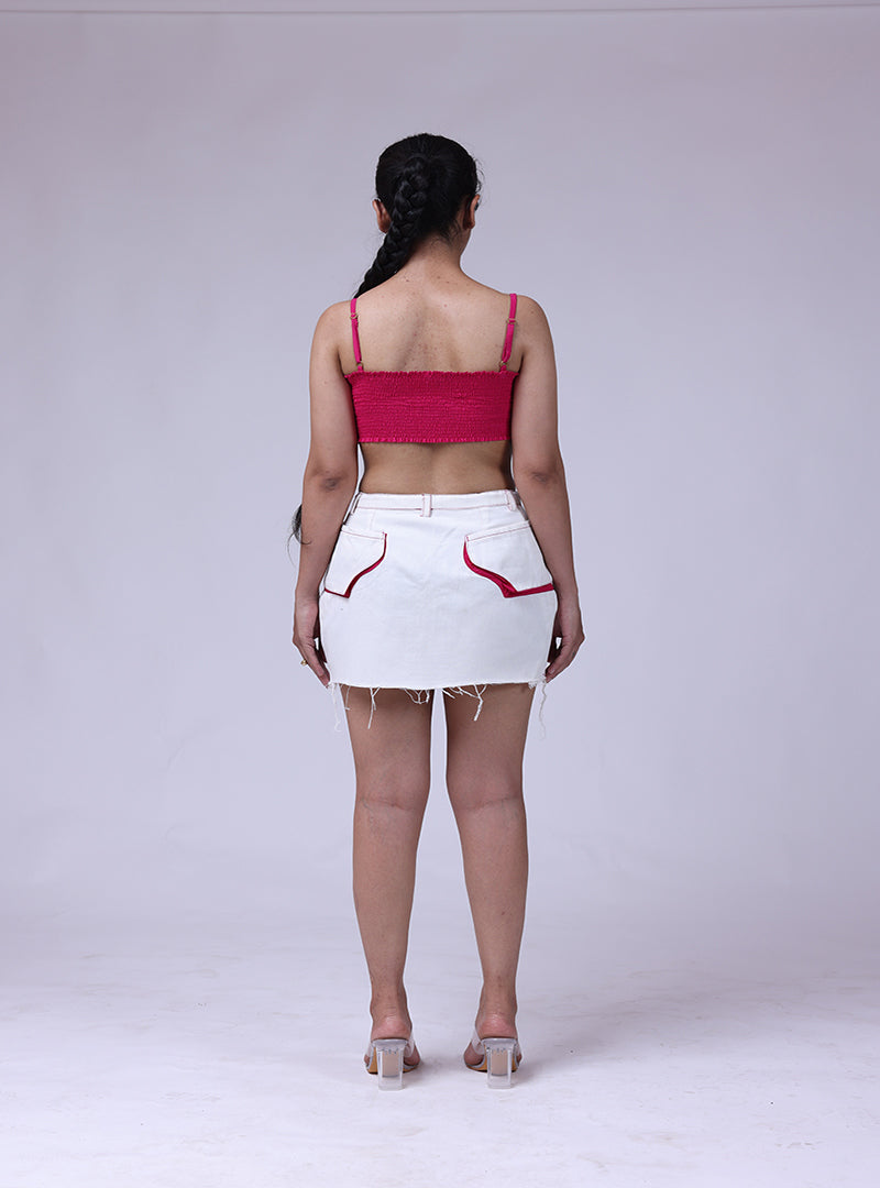 devil eye pocket top