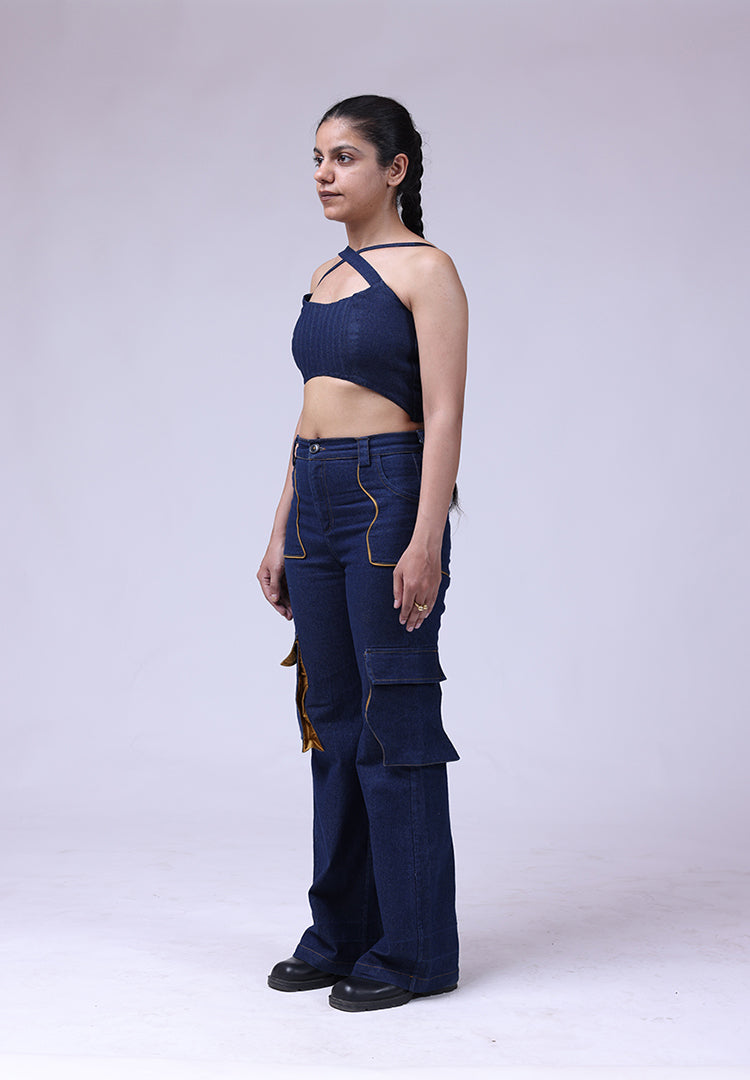 blue moon corset top