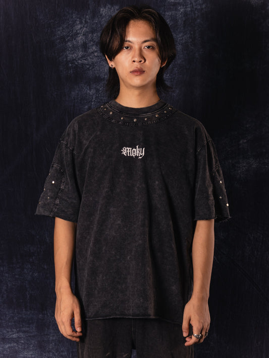 Metal Savage Acid Wash T-shirt