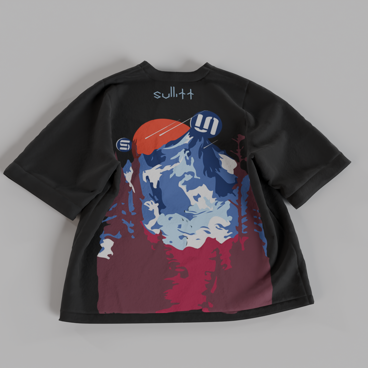 BLACK MOUNTAIN OVERSIZED T-SHIRT