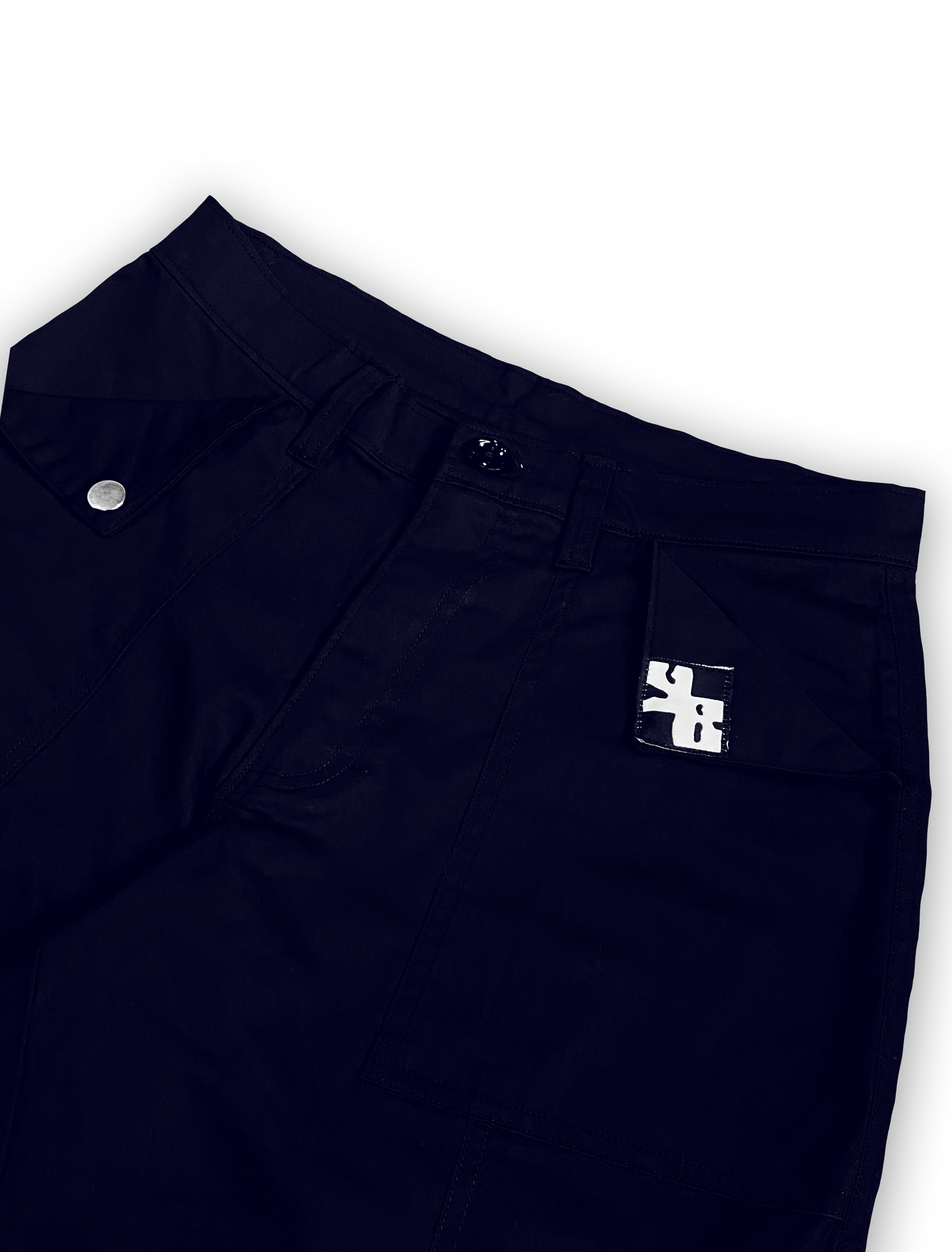 MISPLACED CARGO PANTS IN NAVY BLUE