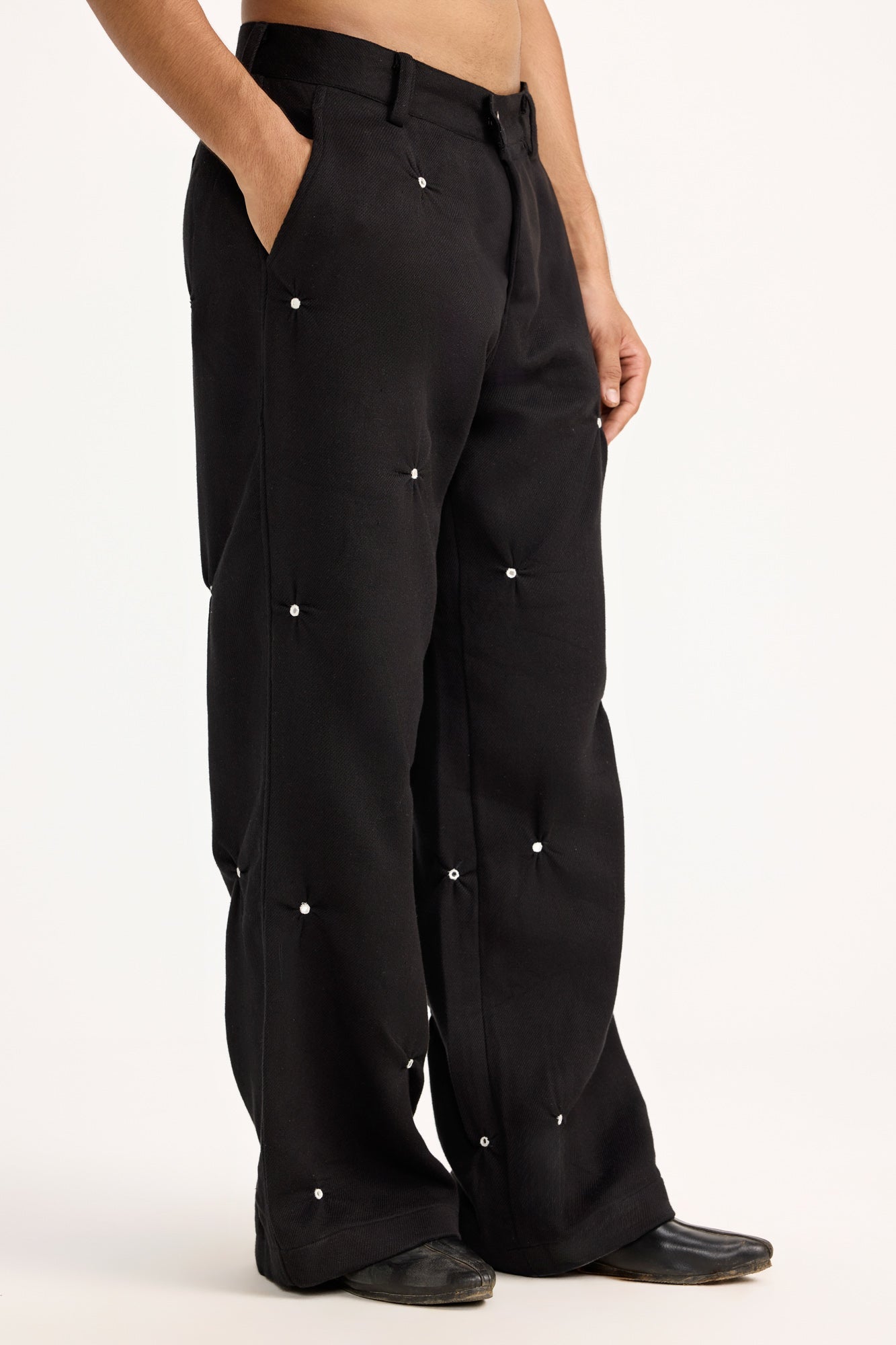 Unisex Mirror Work Handmade - Pants