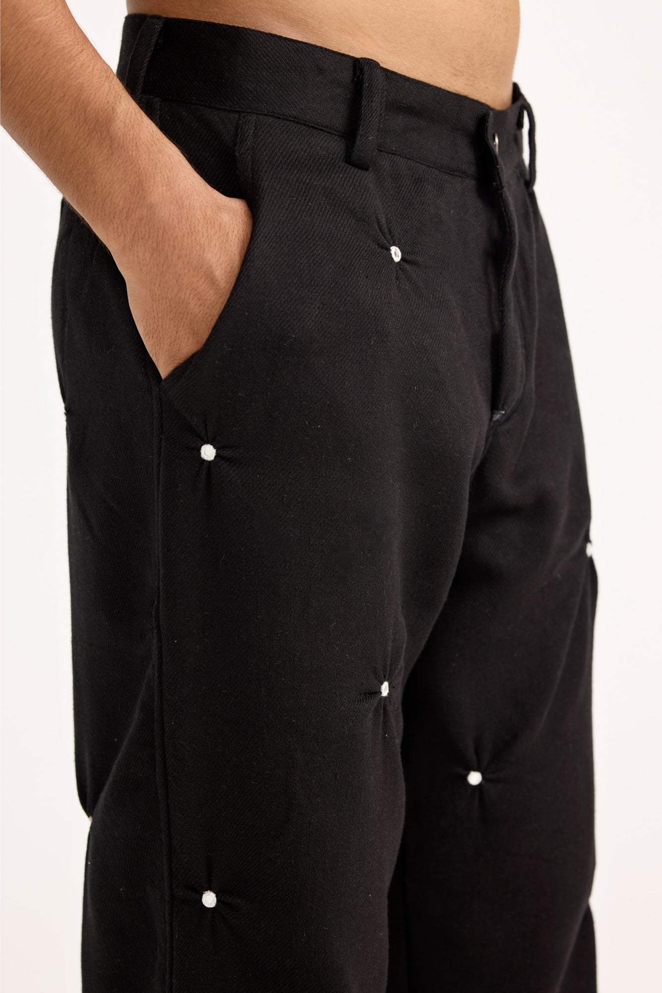 Unisex Mirror Work Handmade - Pants