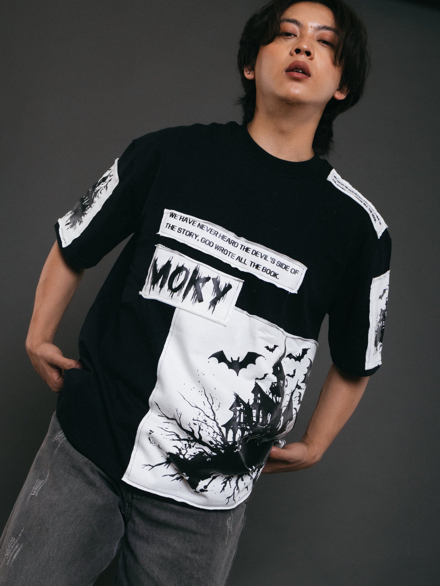 Unisex House of Devils Patchwork T-shirt