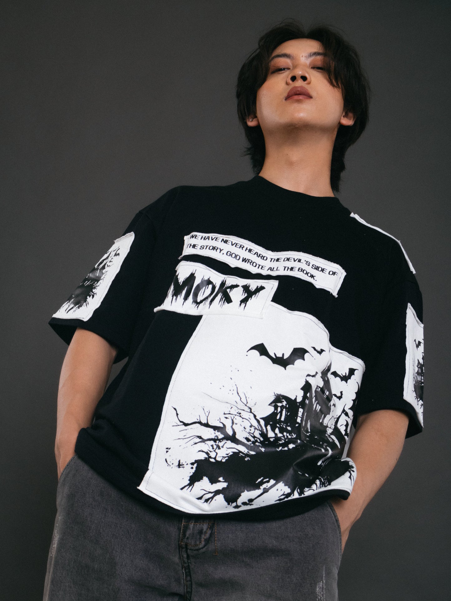 Unisex House of Devils Patchwork T-shirt