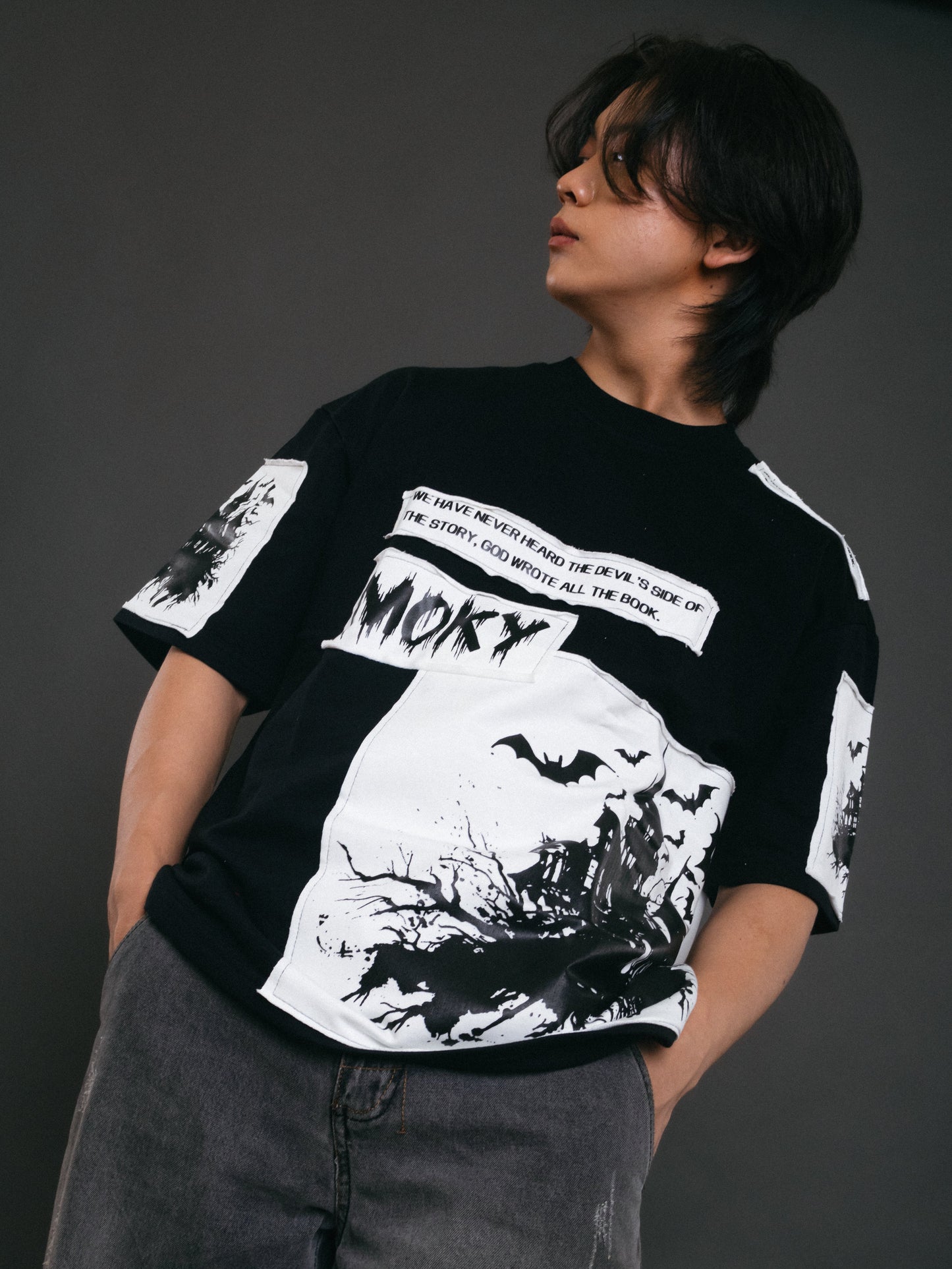 Unisex House of Devils Patchwork T-shirt
