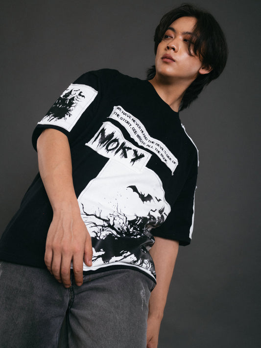 Unisex House of Devils Patchwork T-shirt