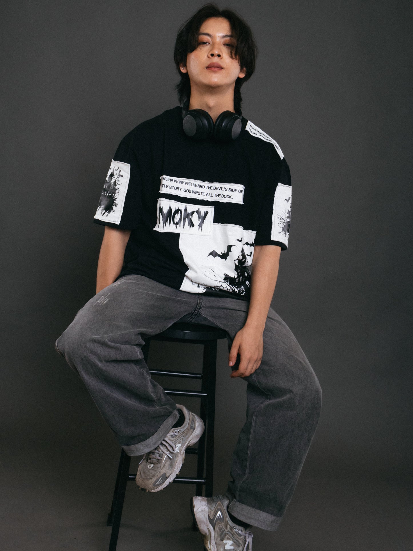 Unisex House of Devils Patchwork T-shirt