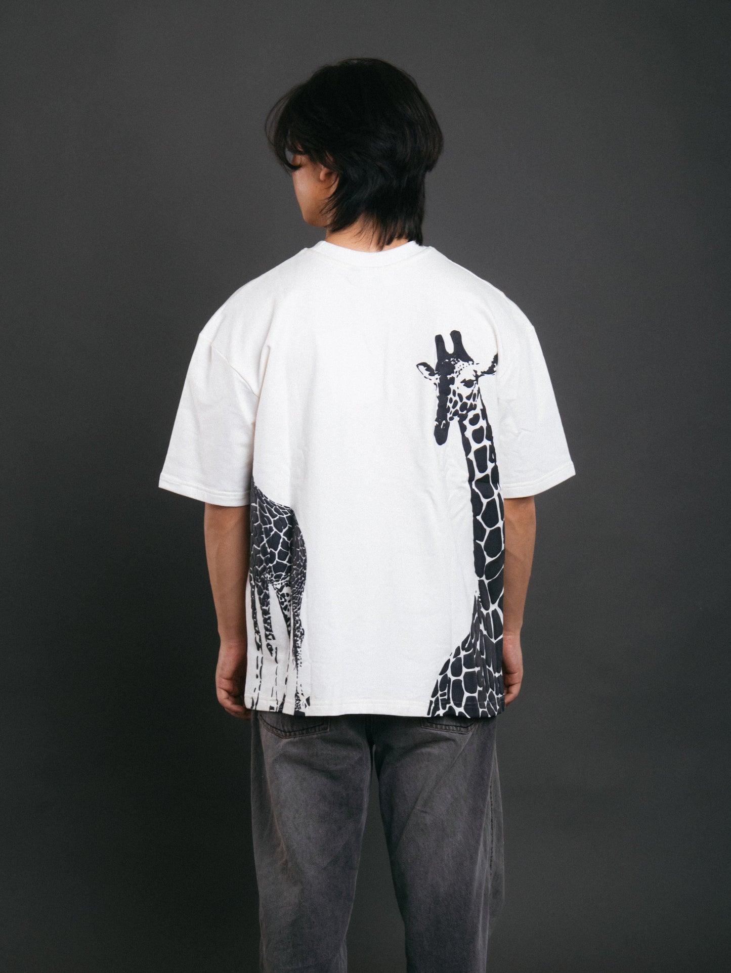 Unisex Giraffe off-white T-shirt