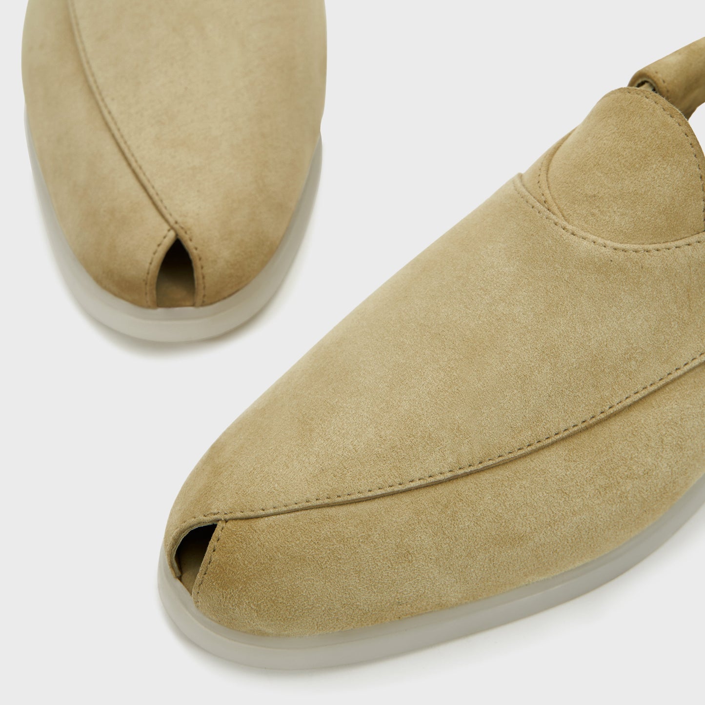 Summer Peshauri | Sage Green Suede