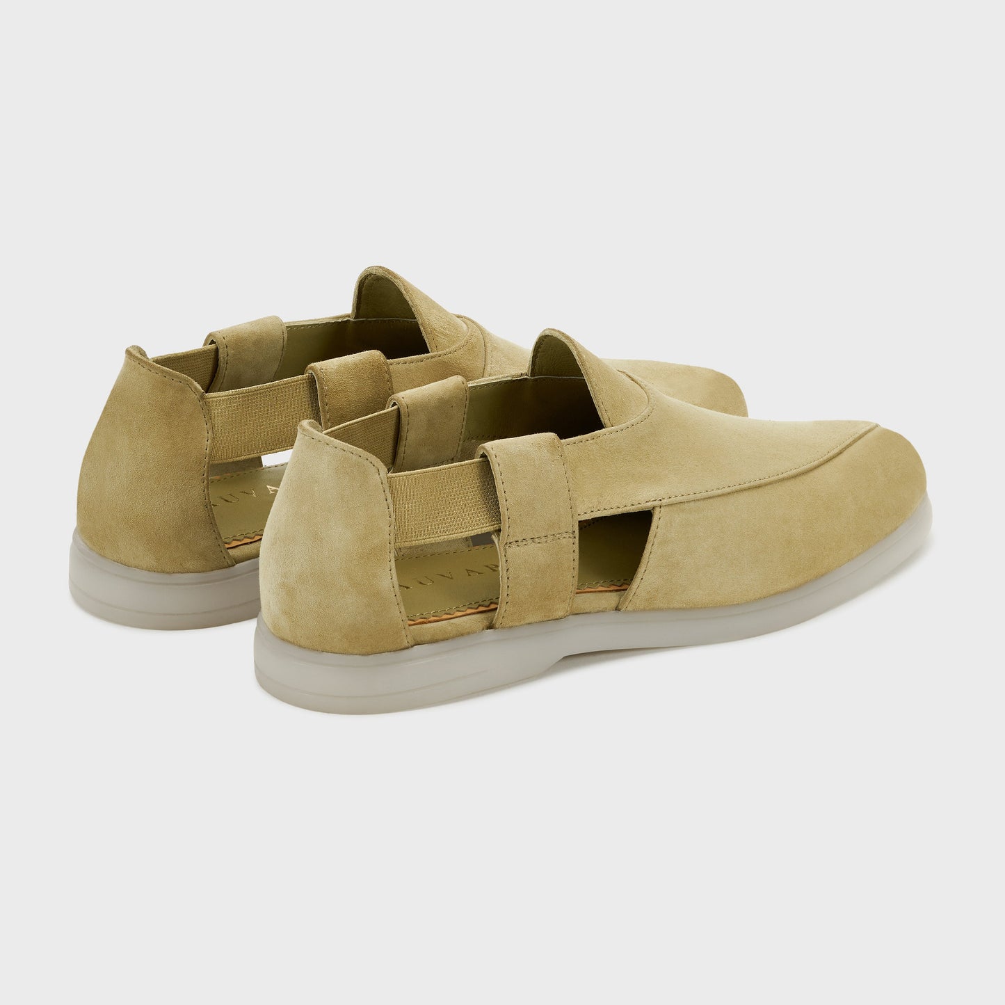 Summer Peshauri | Sage Green Suede