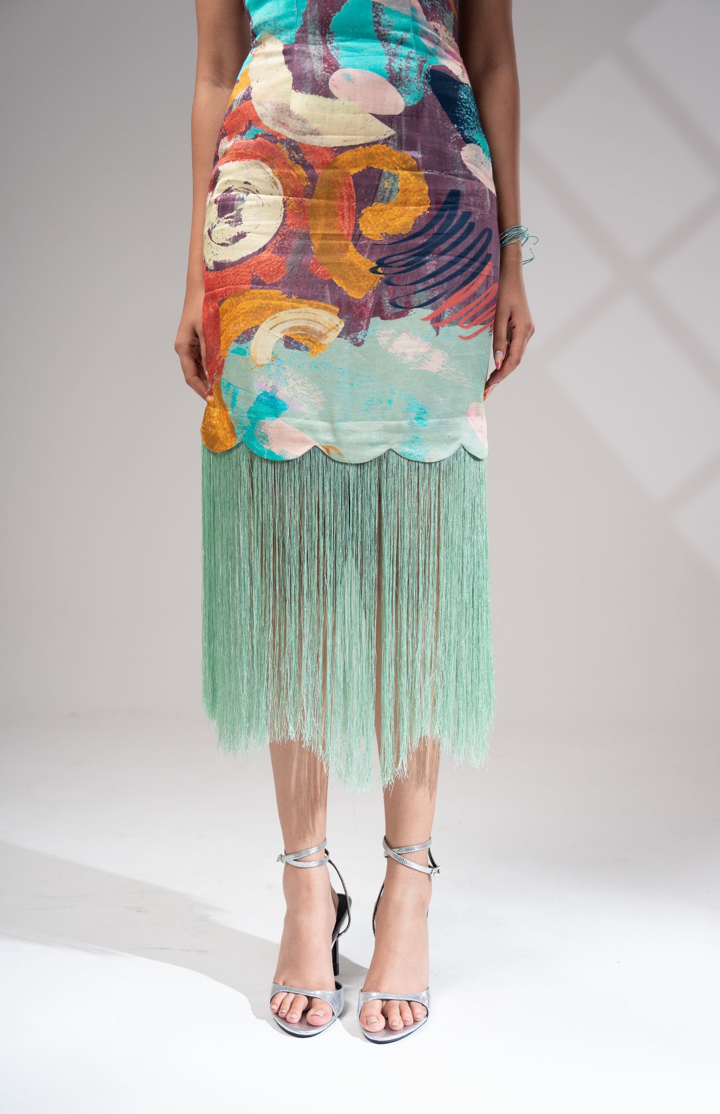 Riva Fringe Dress
