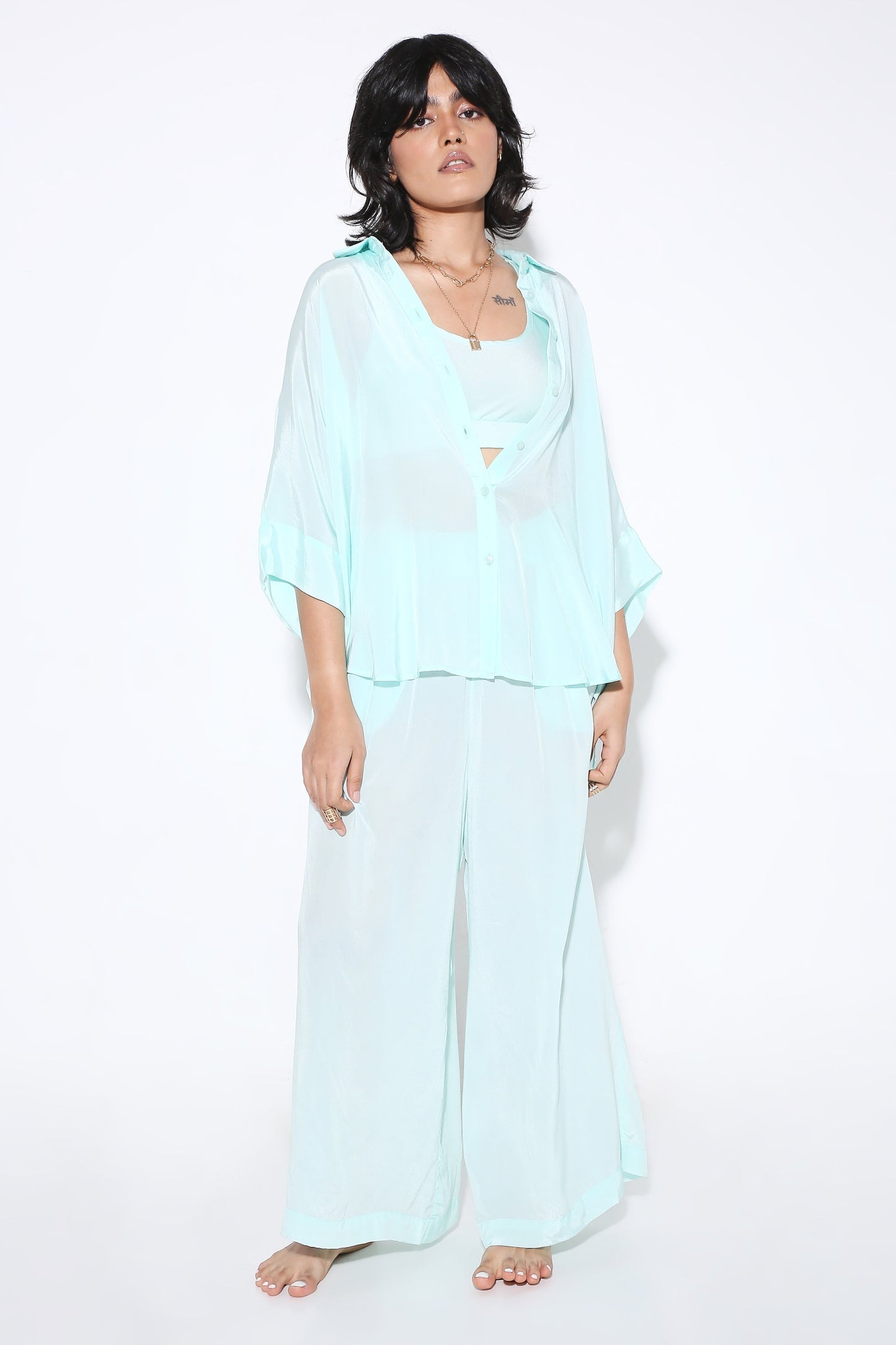 Relaxed Fit Pants - Solid-Pants - Monokrom