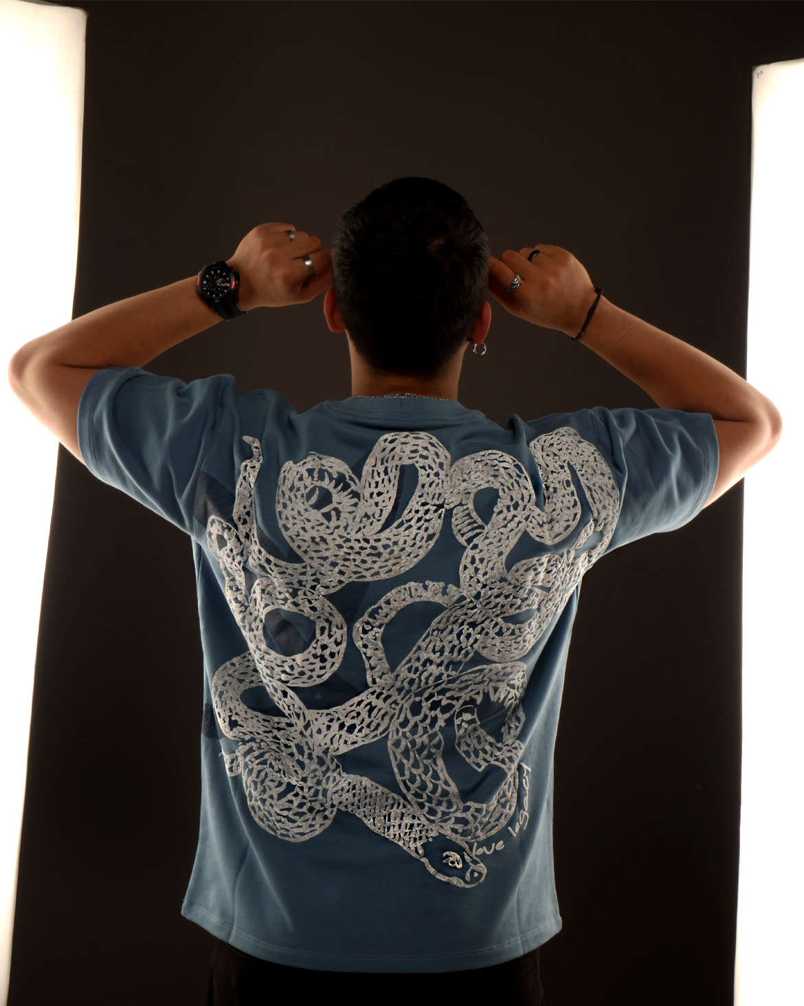 Unisex SERPENT TEE - OCEAN