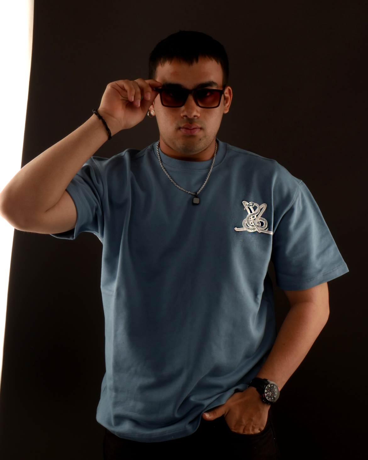 Unisex SERPENT TEE - OCEAN