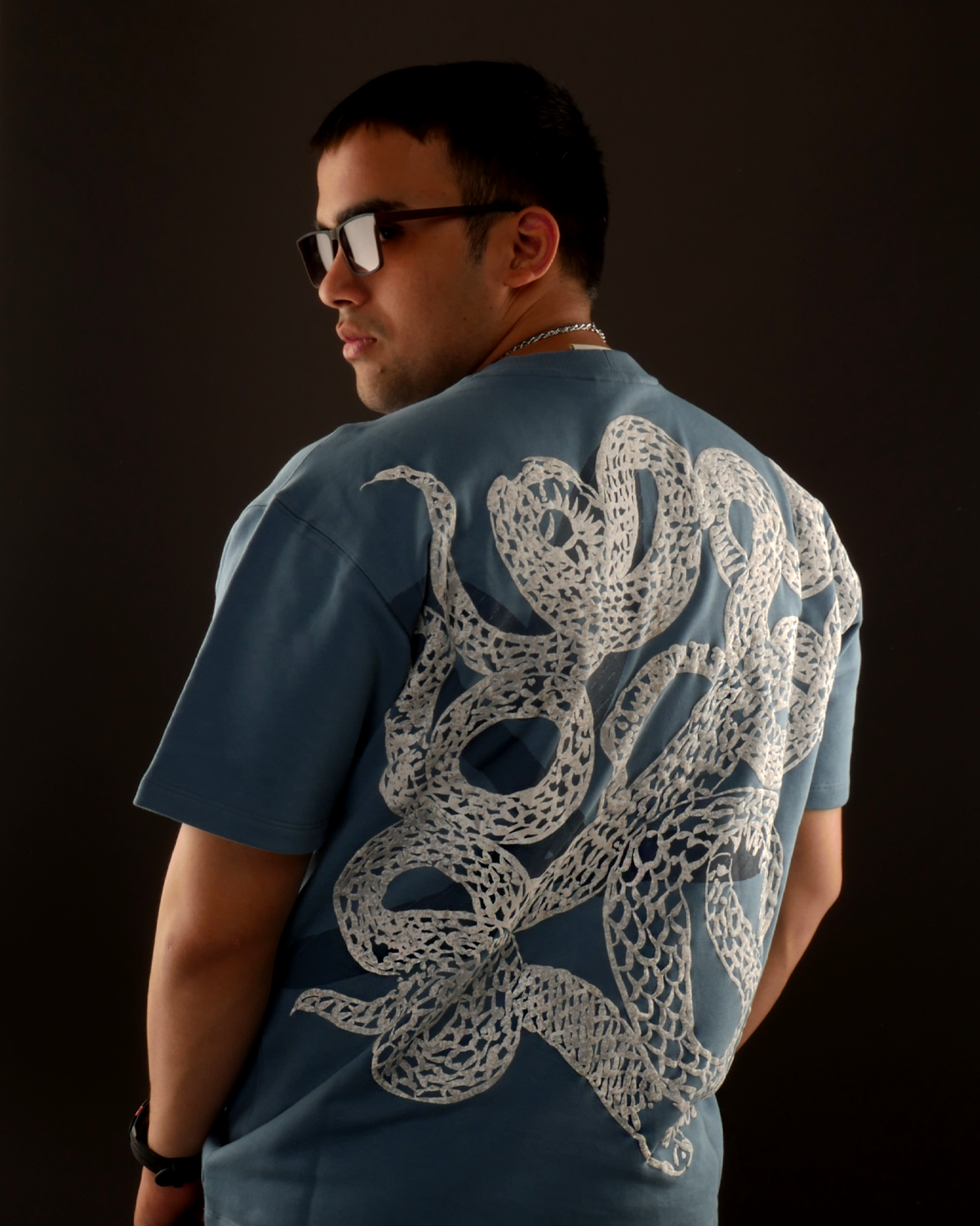 Unisex SERPENT TEE - OCEAN