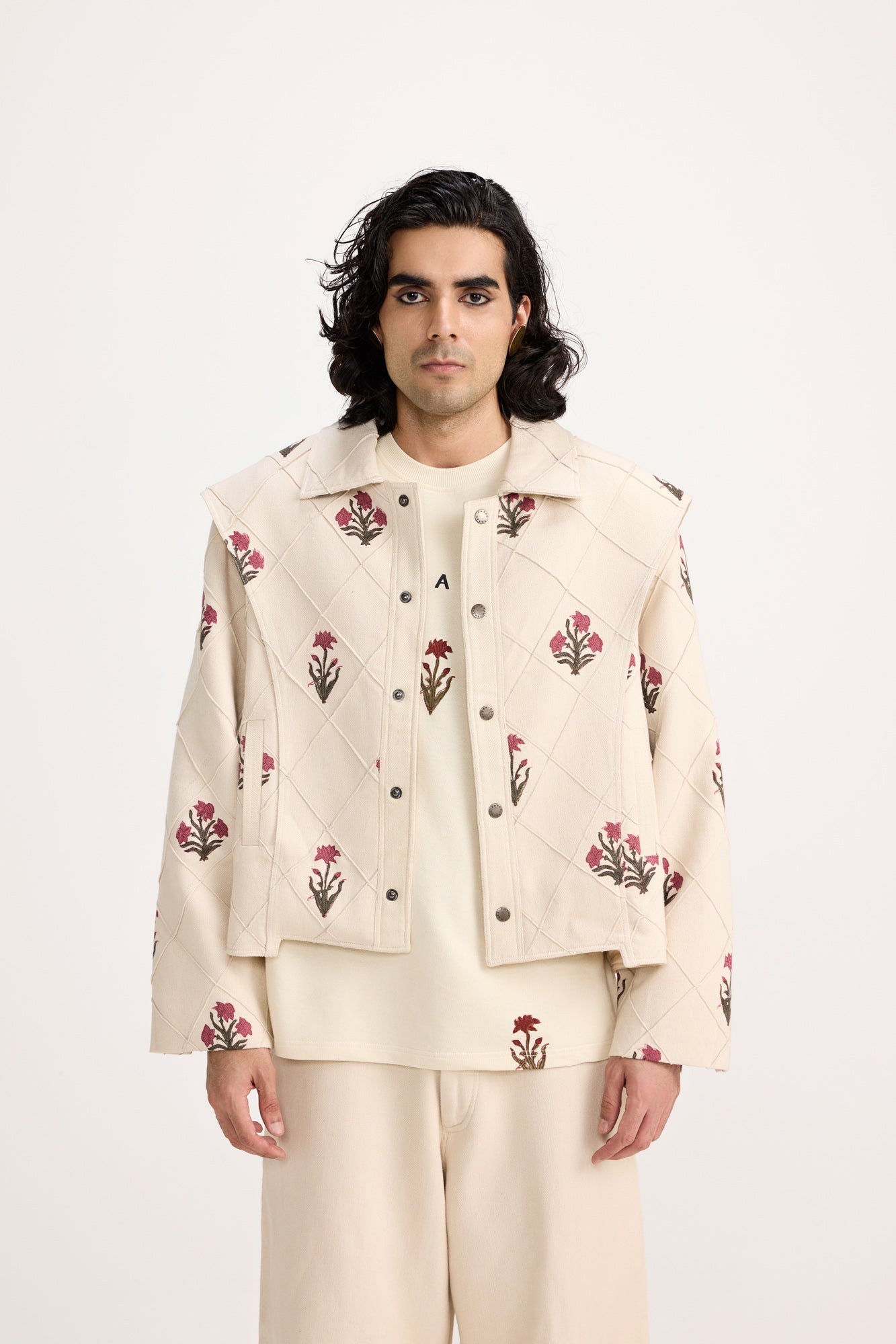 Unisex Sanganeri Blockprint - Jacket