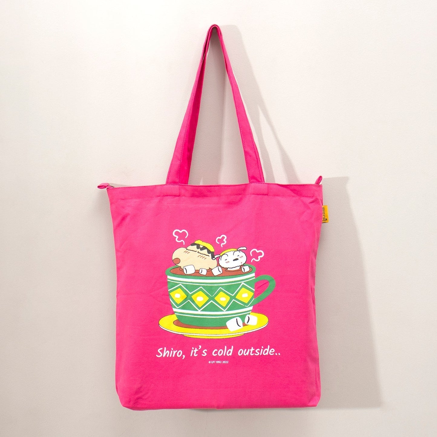 Shinchan: Shiro Bath Zipper Tote Bag