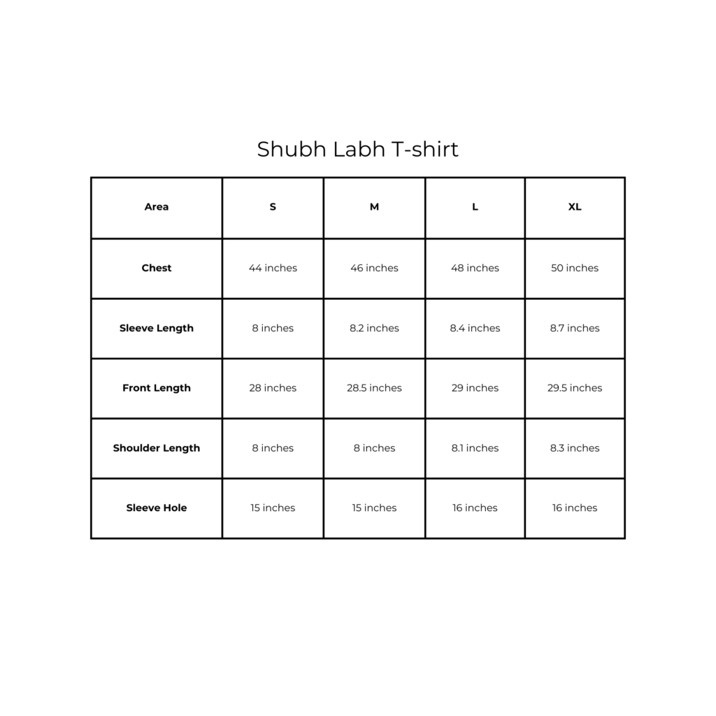 Unisex Shubh-Labh T-shirt