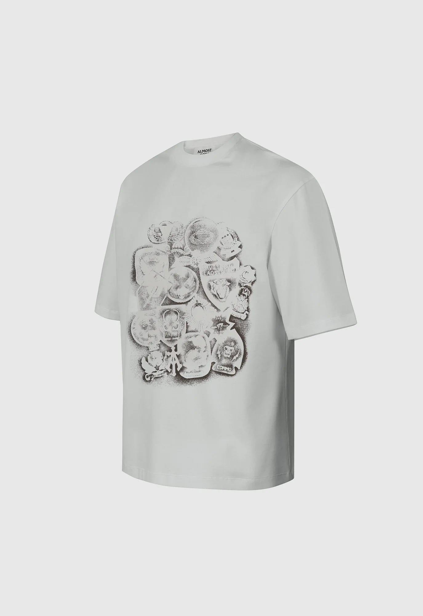 Aegis Relaxed Tee in Gray