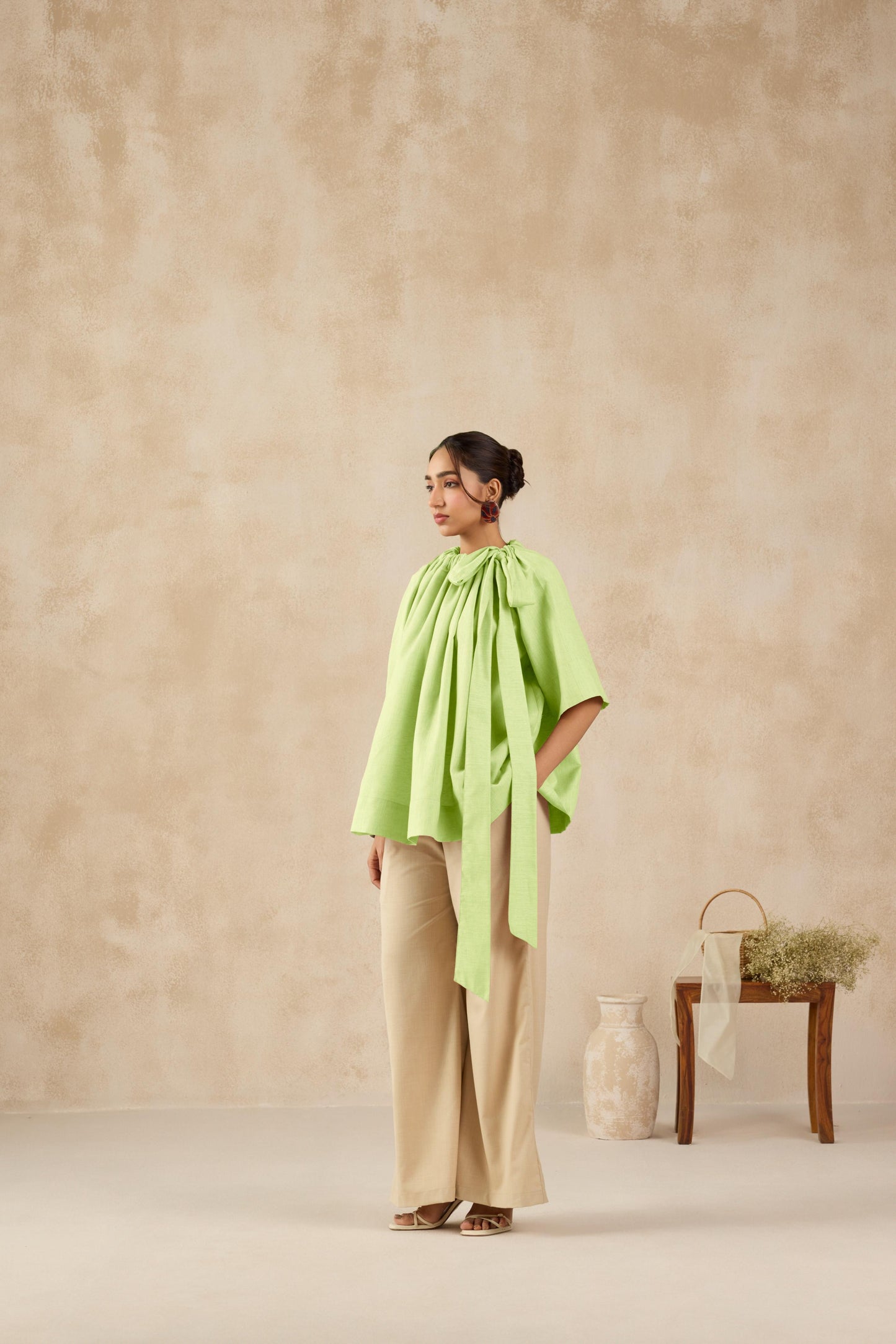 Cappadocia Top- Lime Green