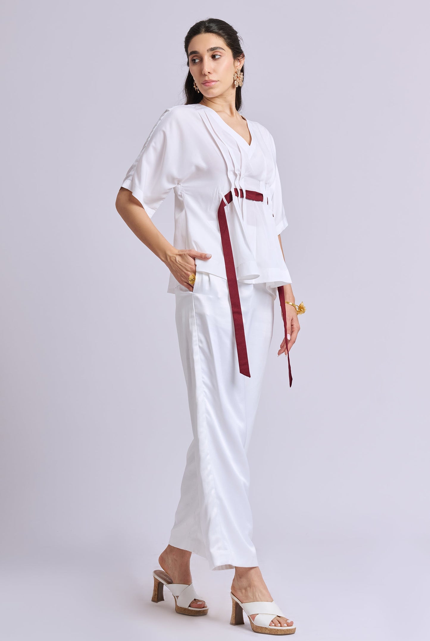 Lauren White Co-ord Set