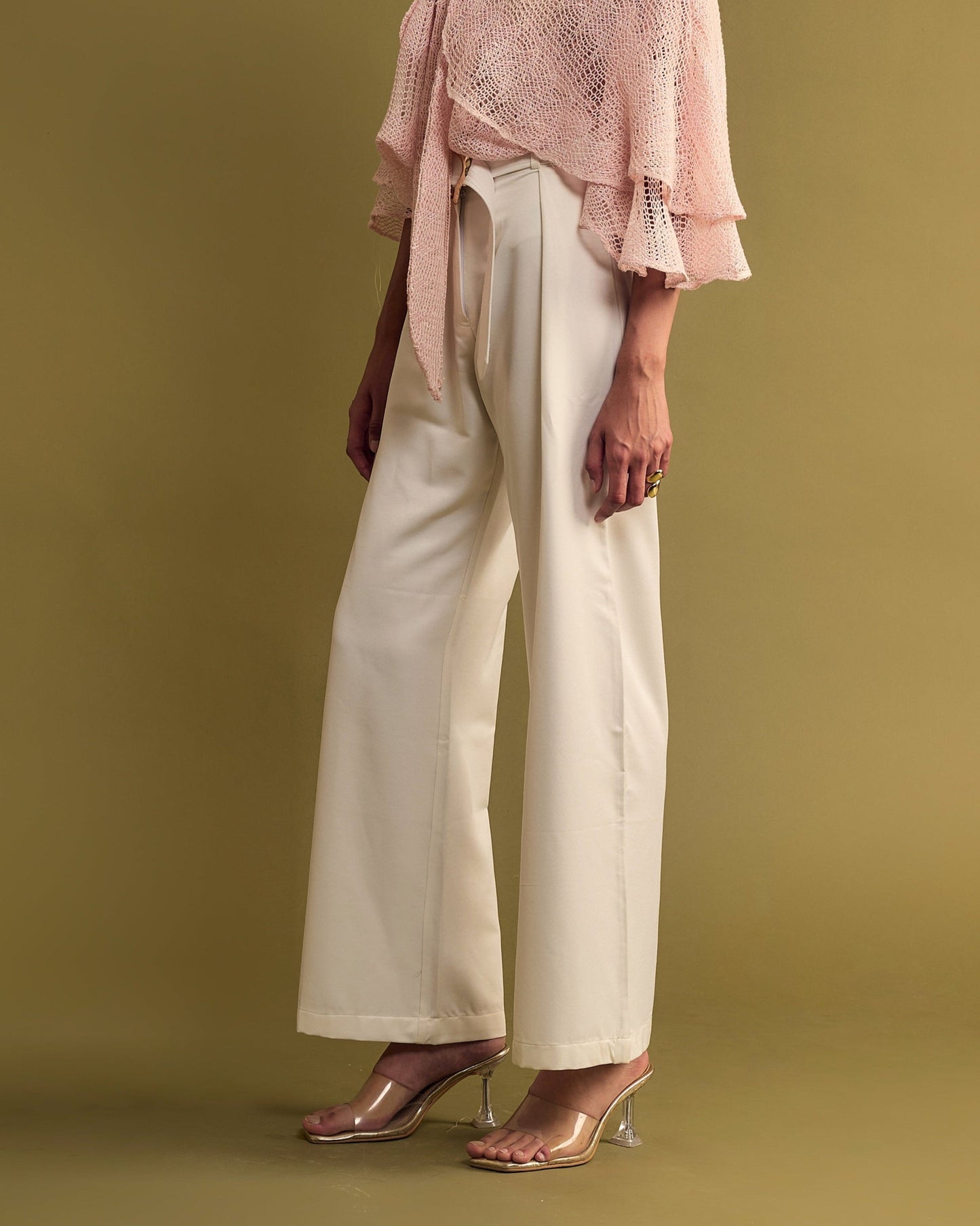 ELARA Buckle Pants
