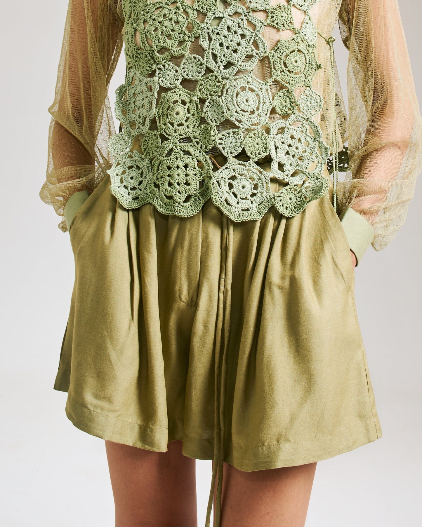 Nysa Buckle Shorts